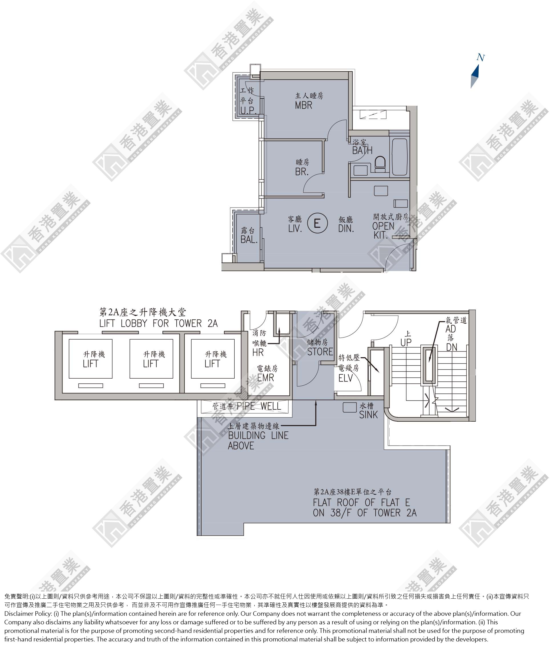 2 Bedrooms