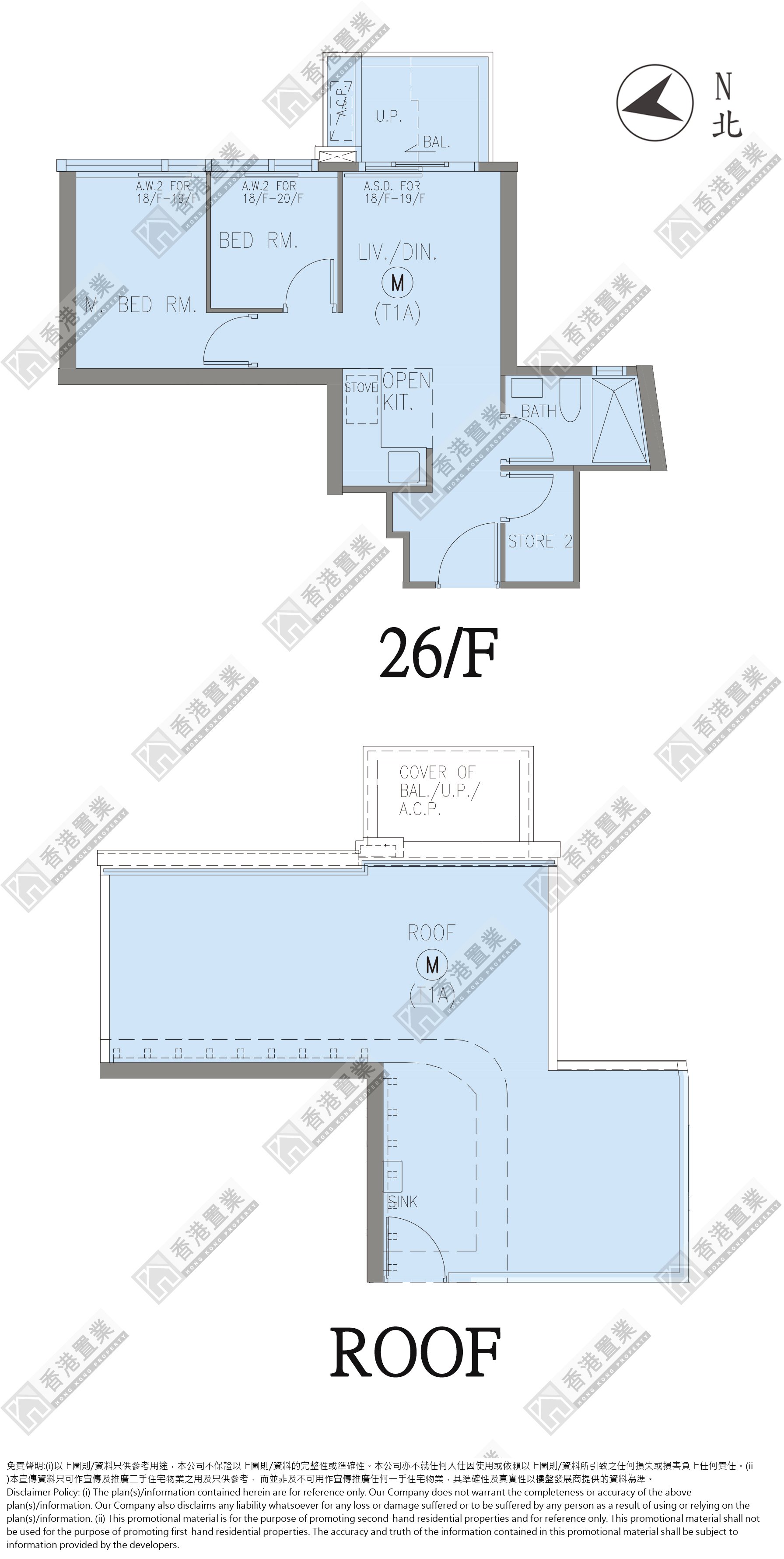 2 Bedrooms