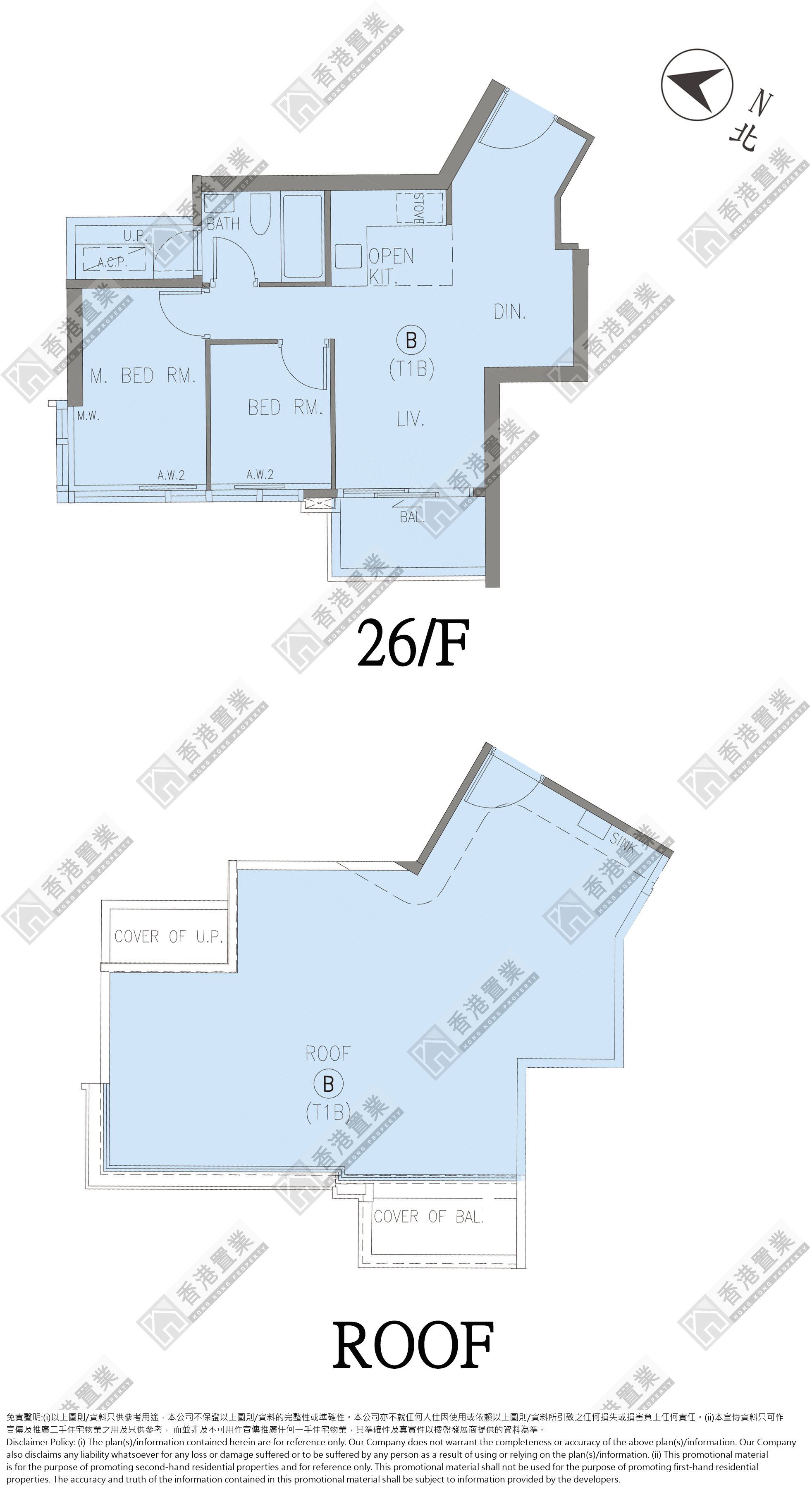 2 Bedrooms