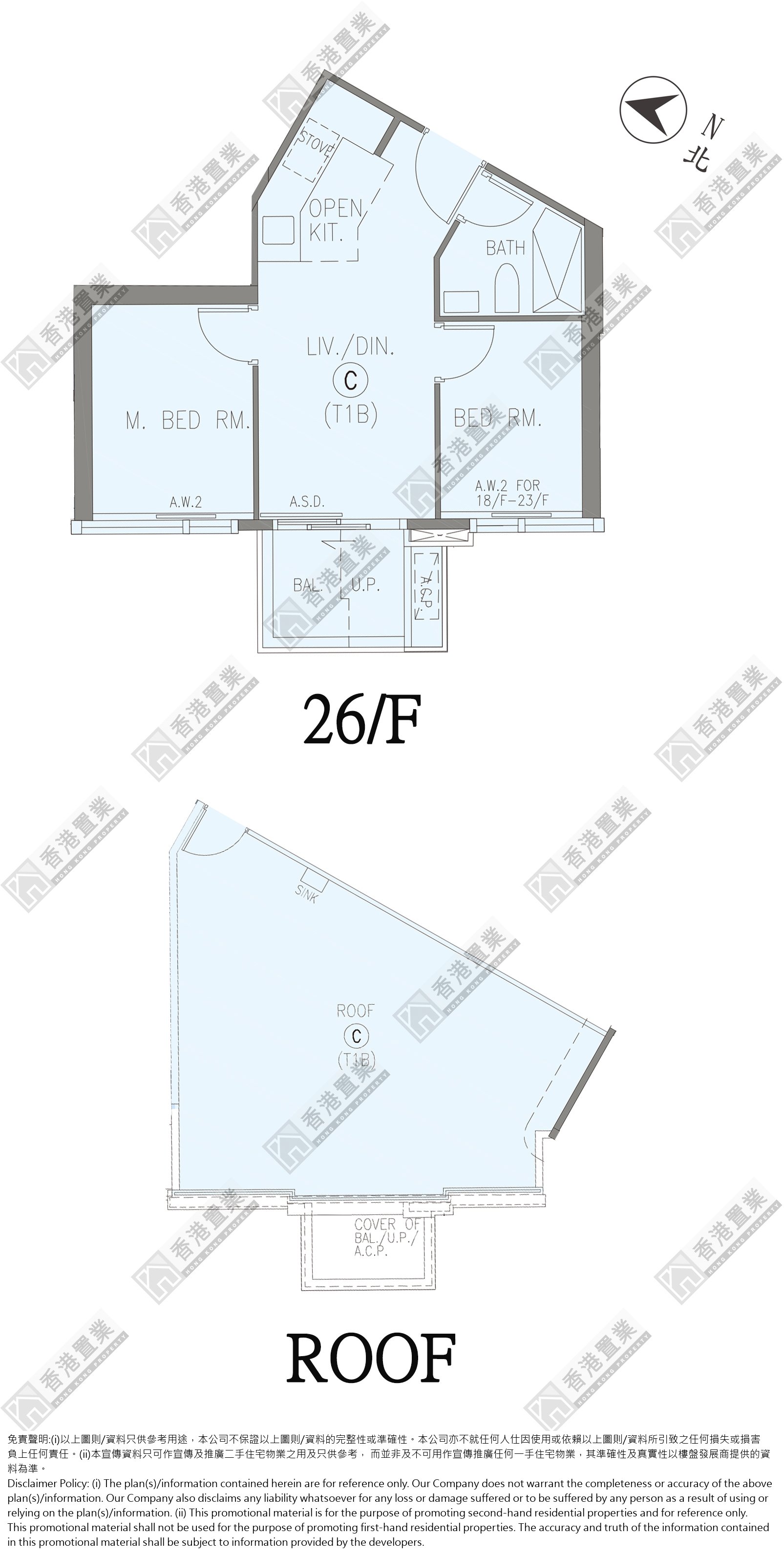 2 Bedrooms