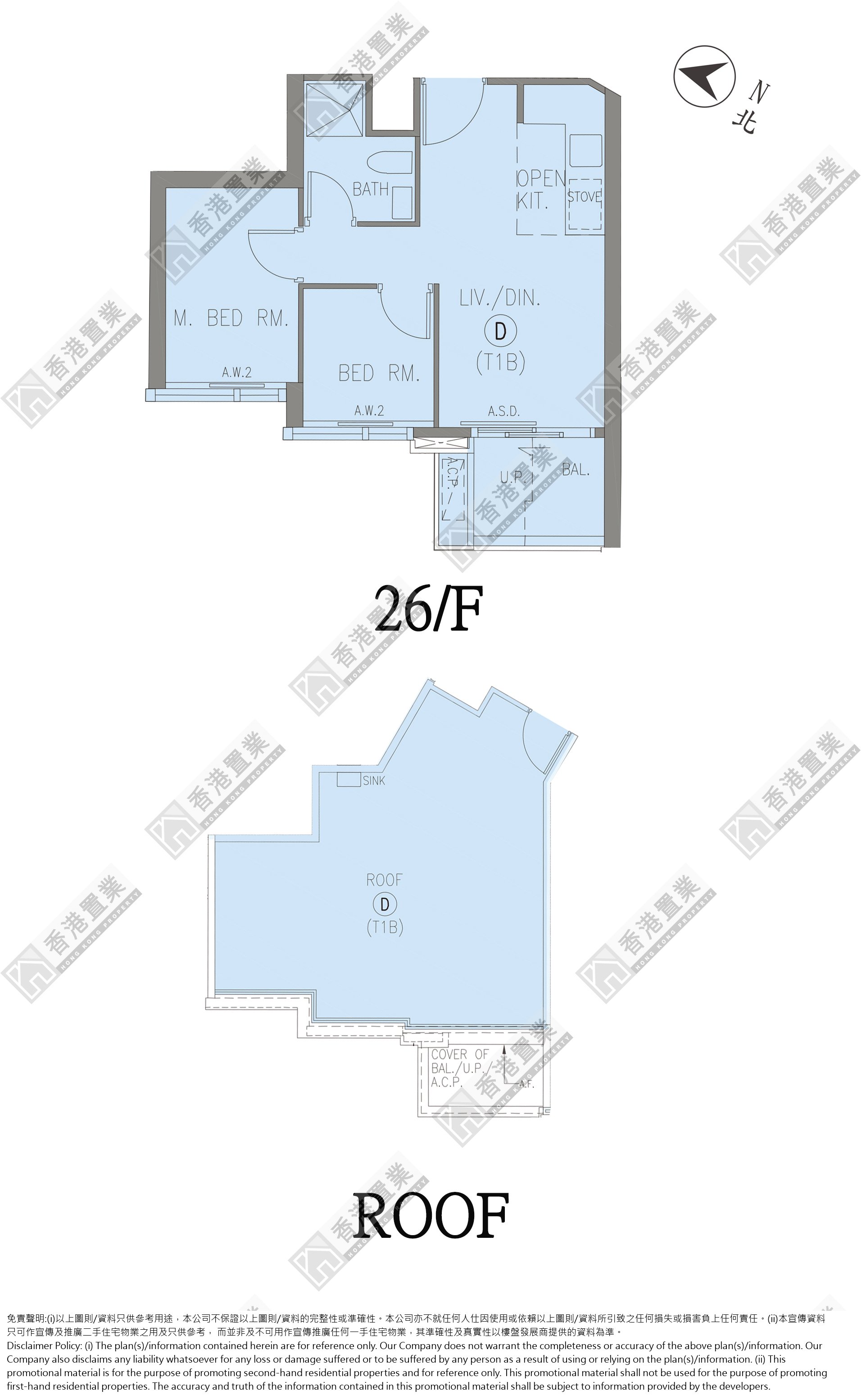 2 Bedrooms