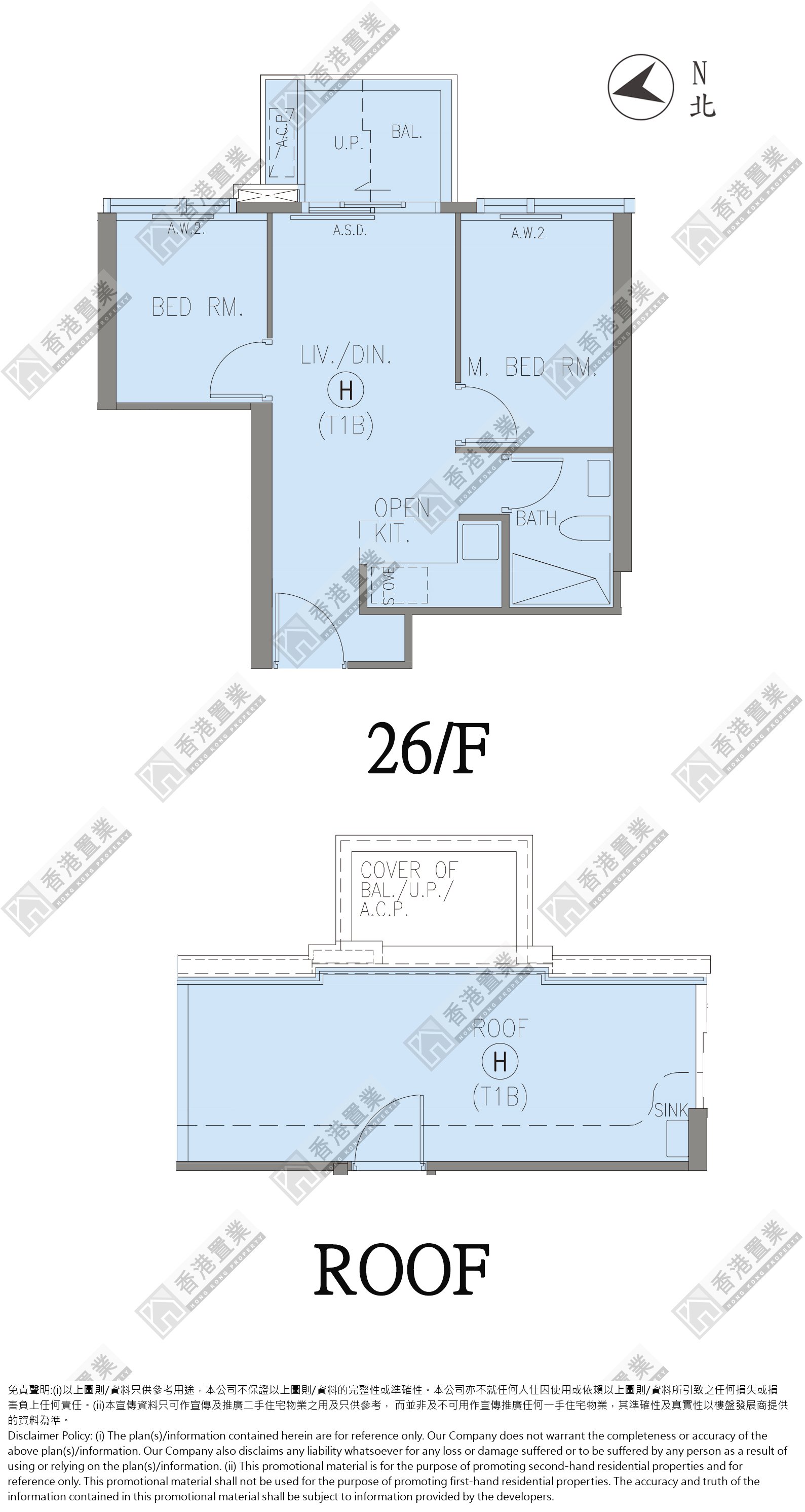 2 Bedrooms