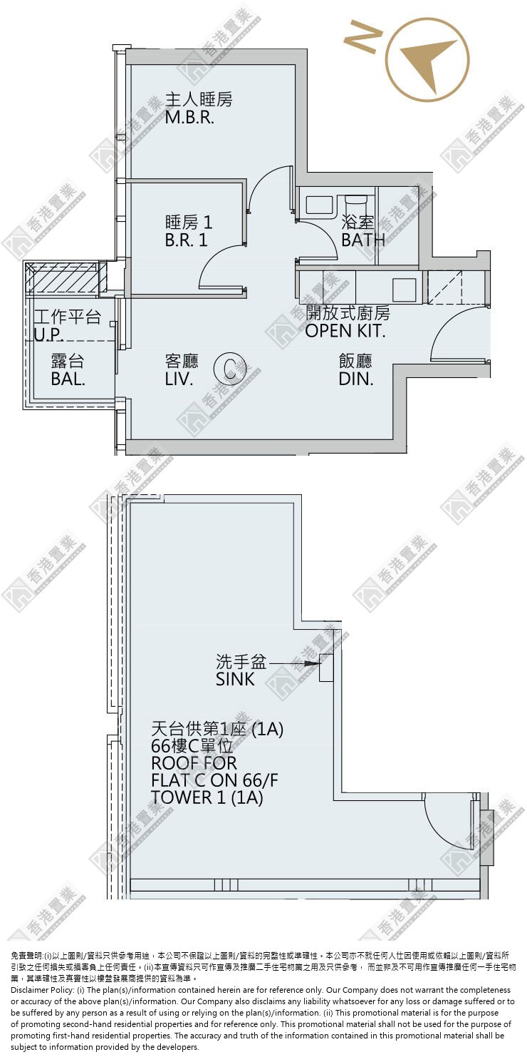 2 Bedrooms