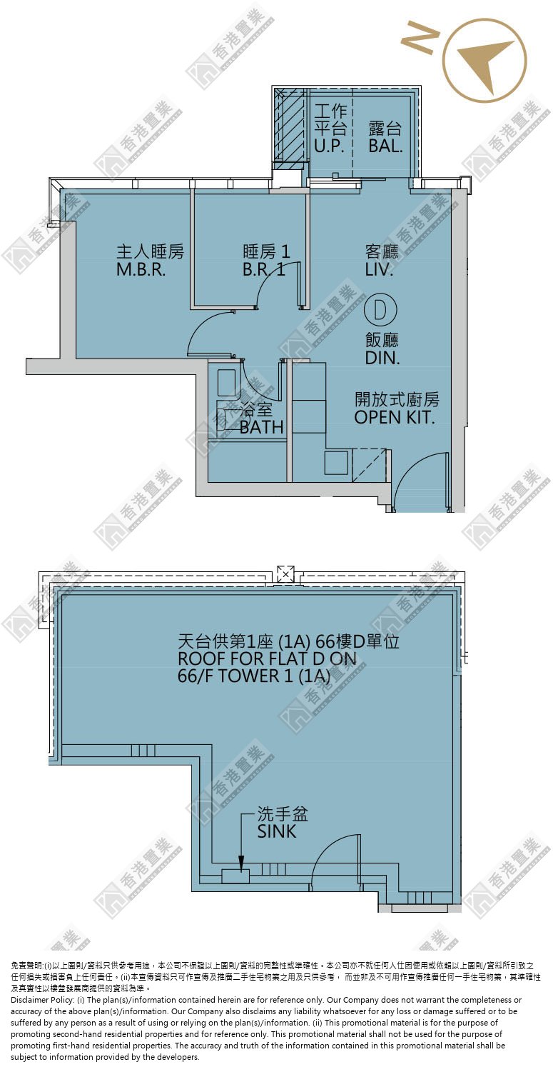 2 Bedrooms