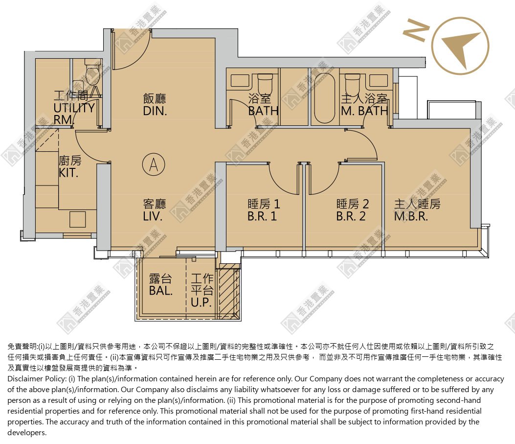 3 Bedrooms