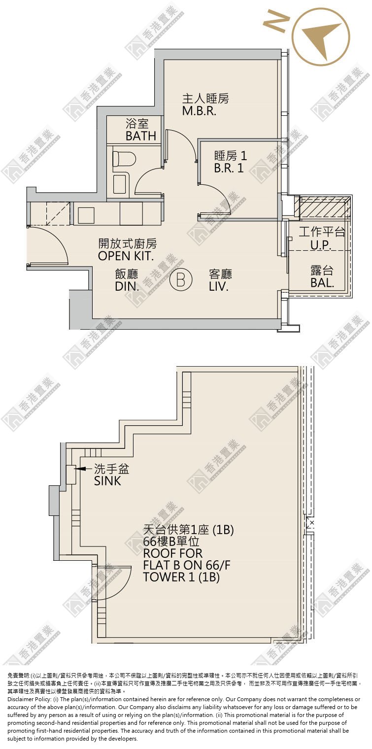 2 Bedrooms