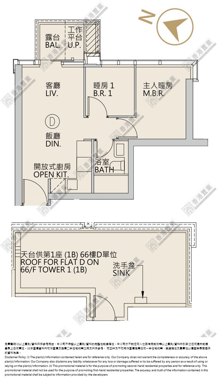 2 Bedrooms