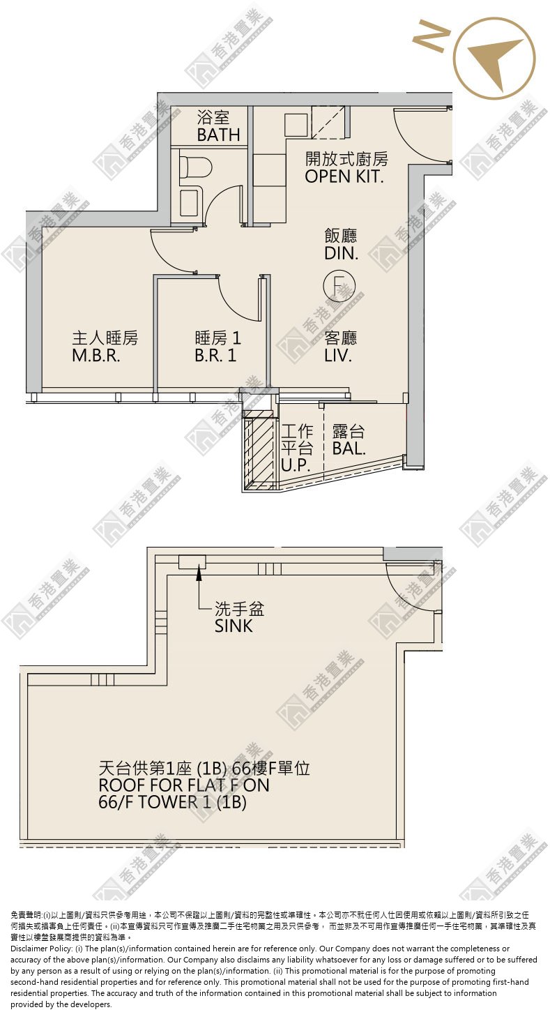 2 Bedrooms