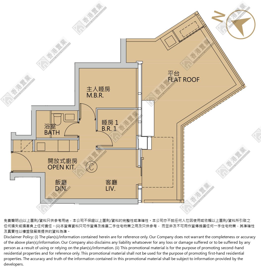 2 Bedrooms