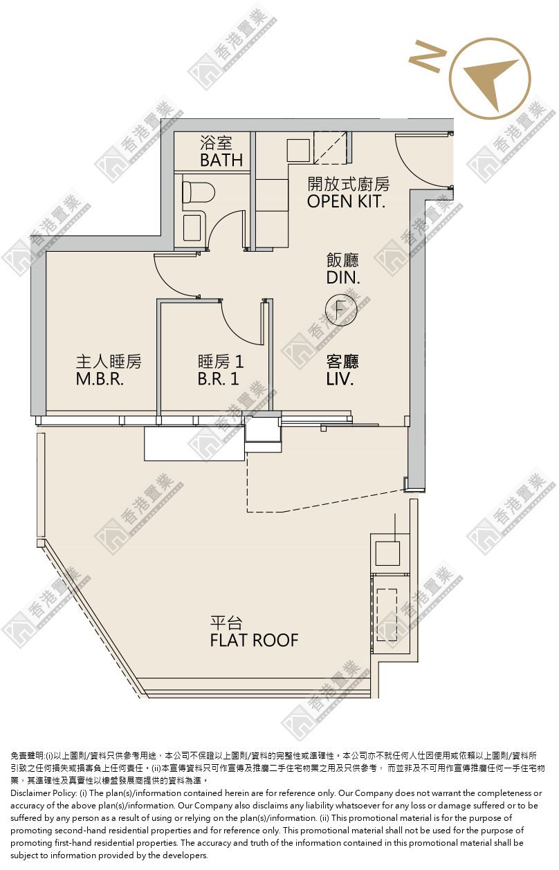 2 Bedrooms