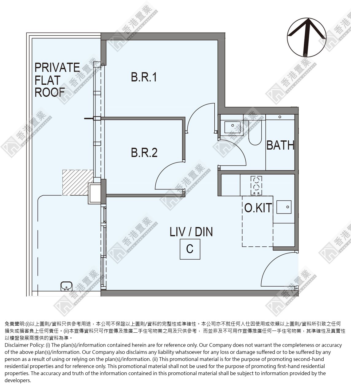2 Bedrooms