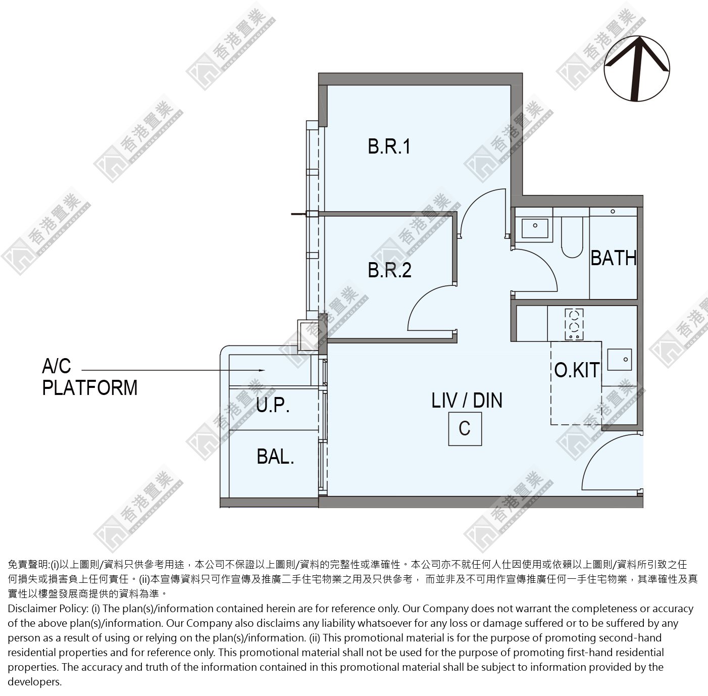 2 Bedrooms