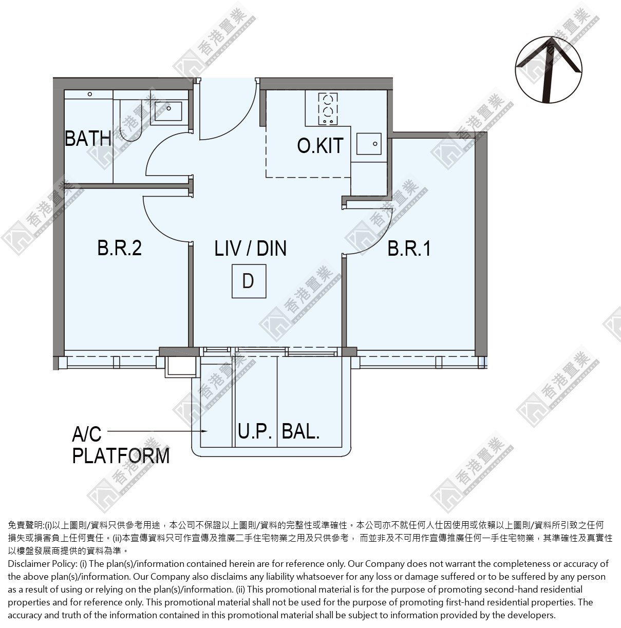 2 Bedrooms