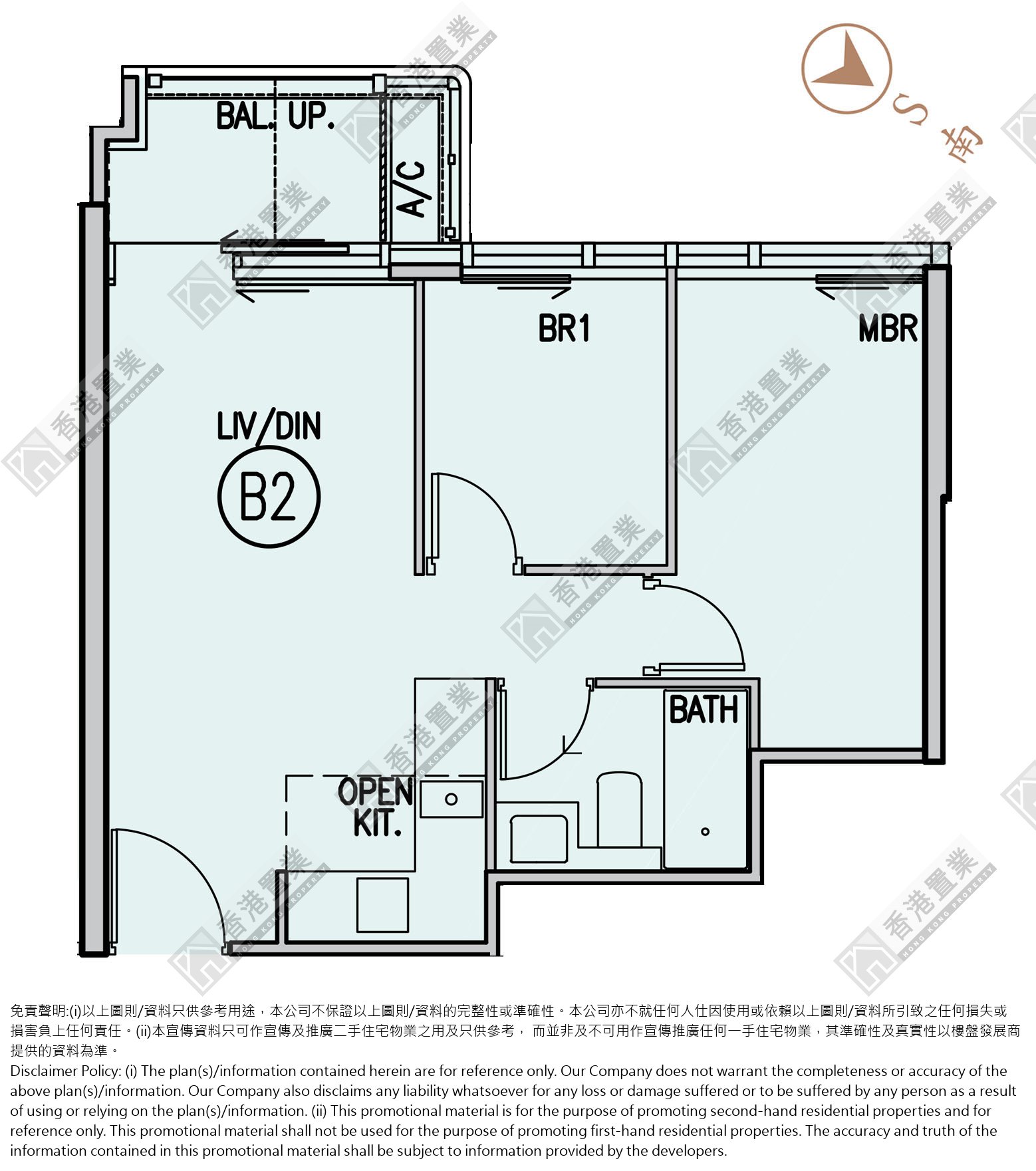 2 Bedrooms