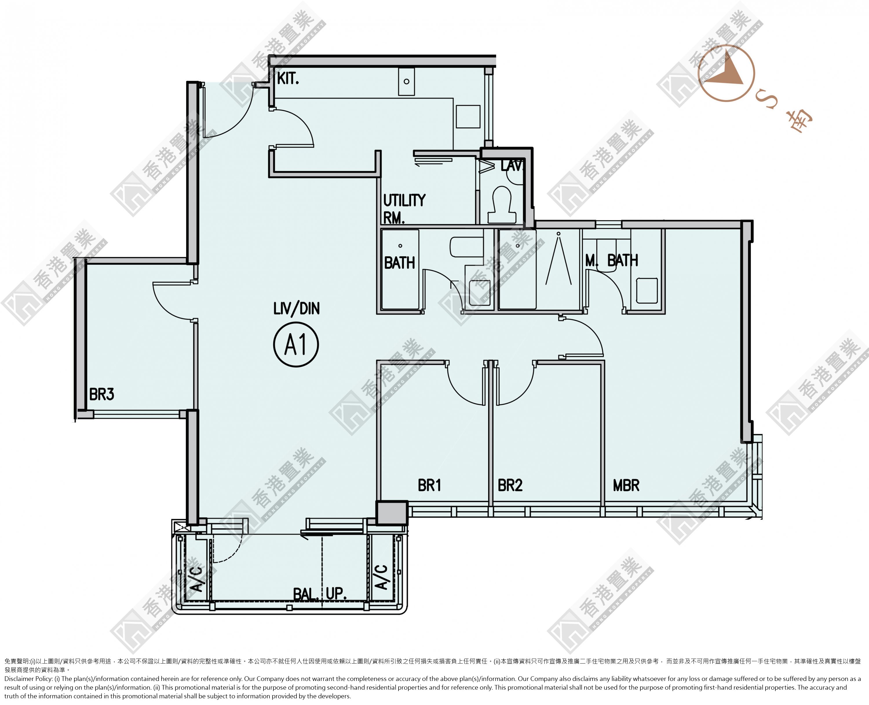 4 Bedrooms or above