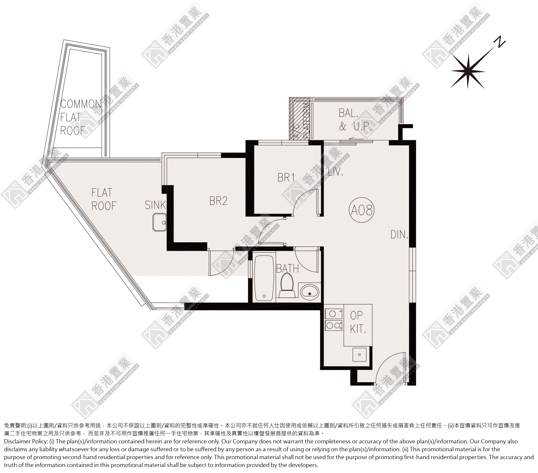 2 Bedrooms