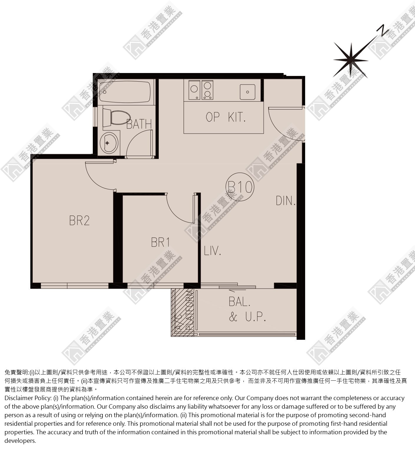 2 Bedrooms