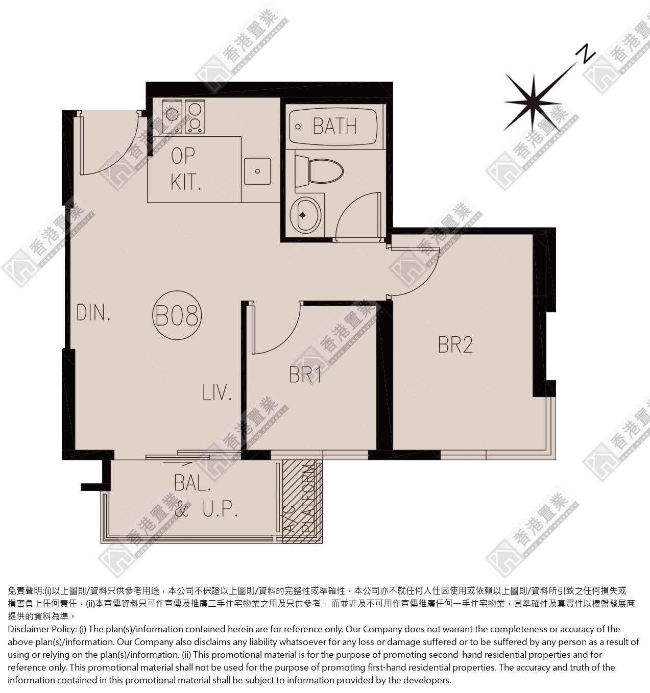 2 Bedrooms