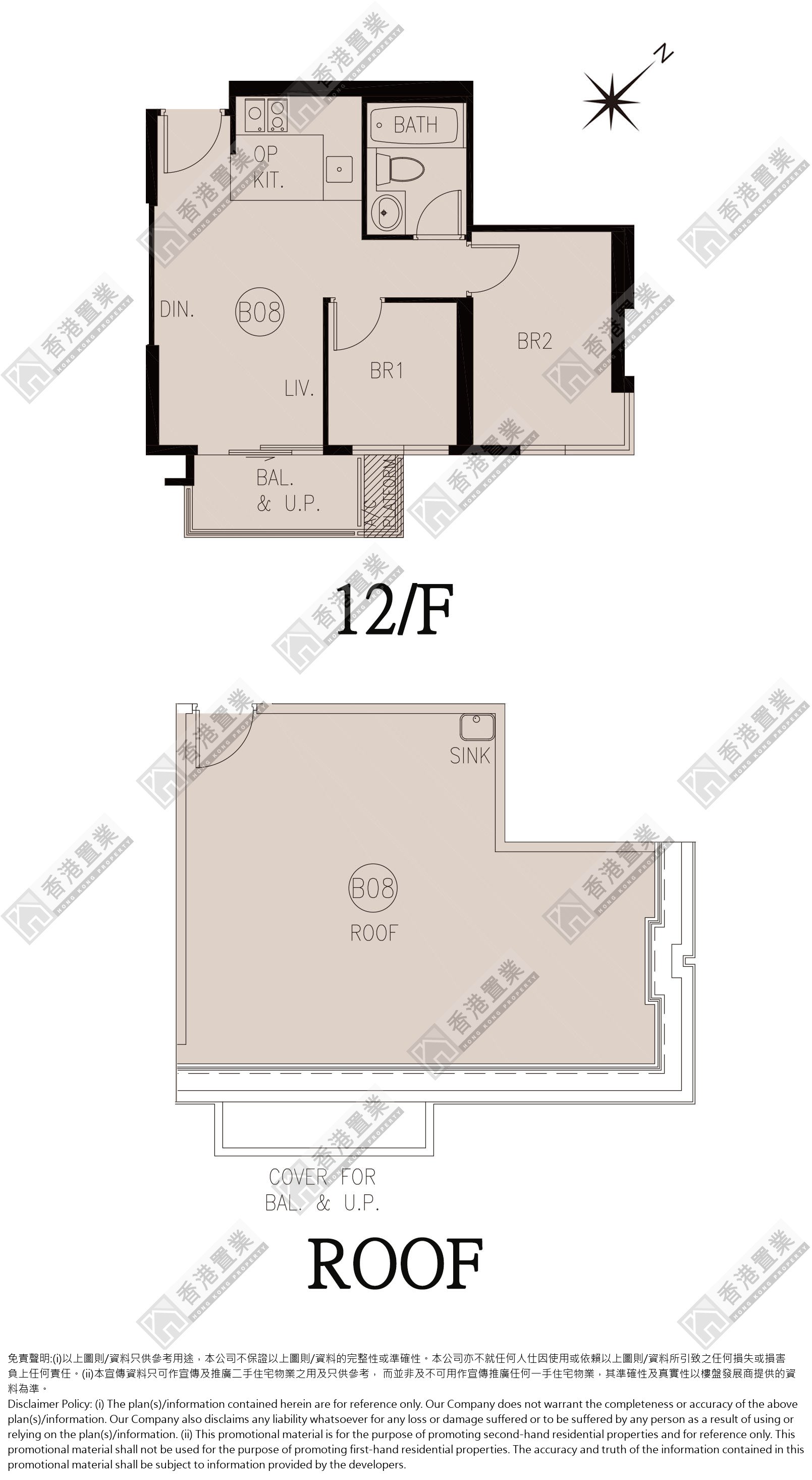 2 Bedrooms