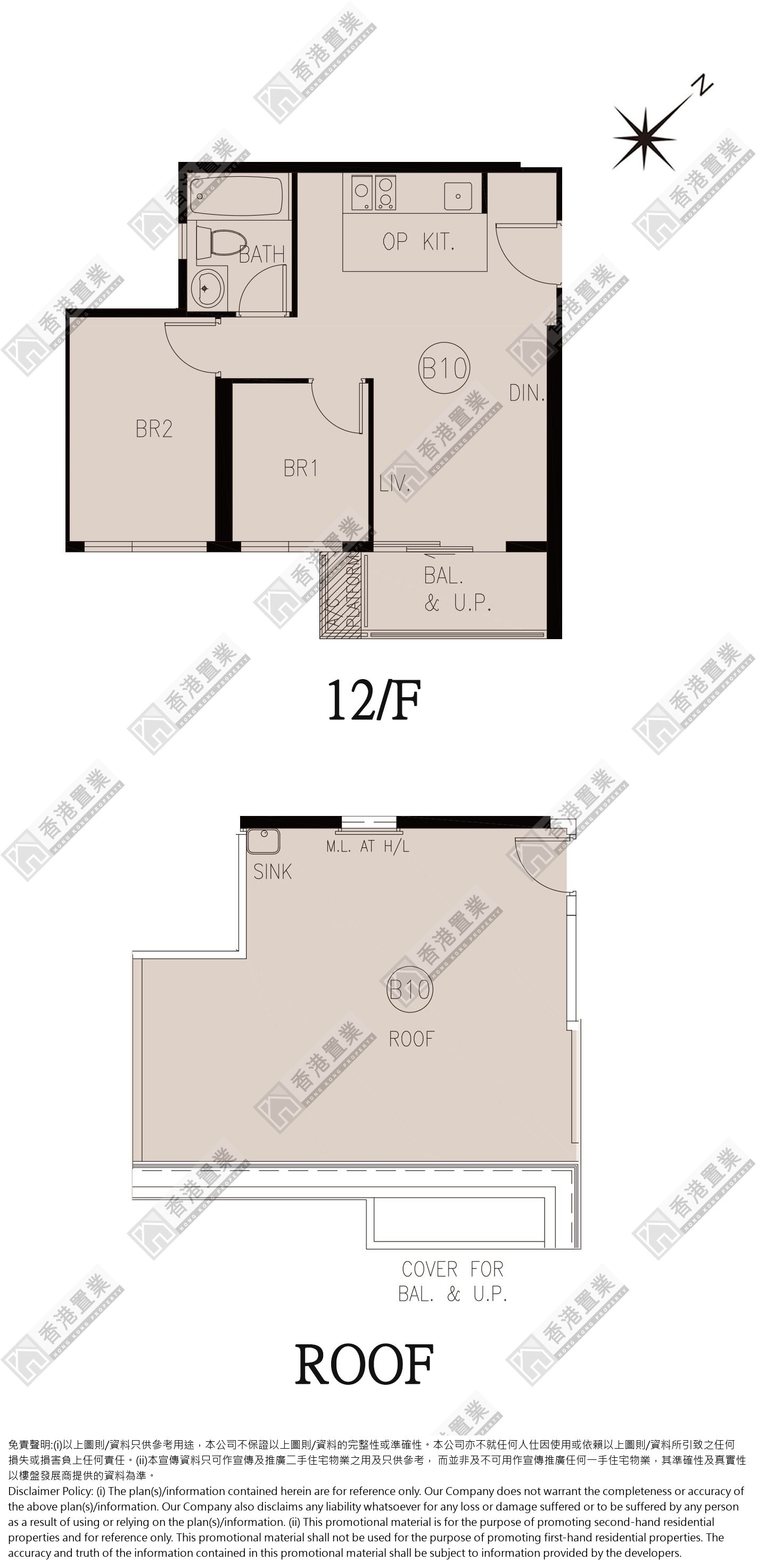 2 Bedrooms