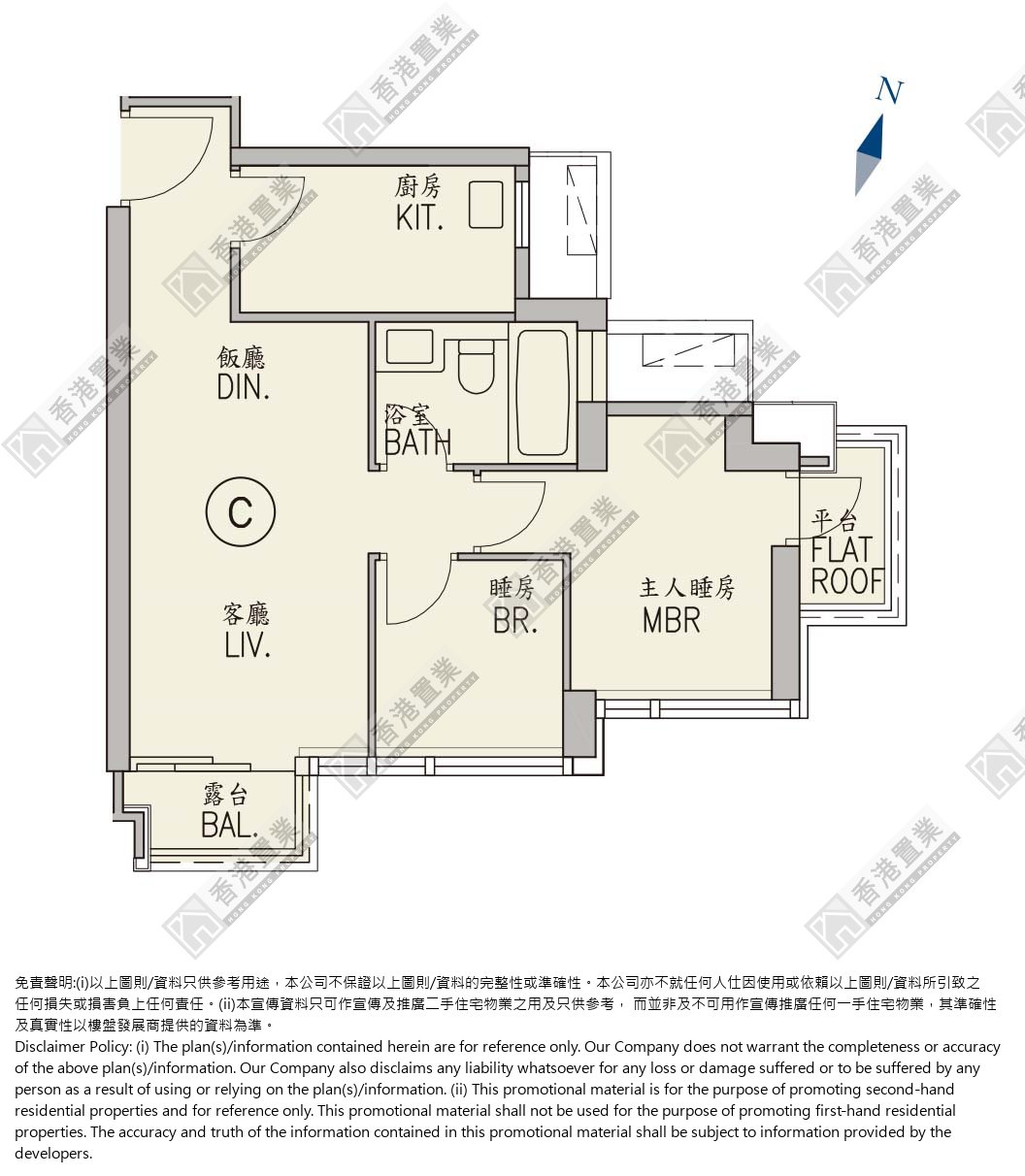 2 Bedrooms