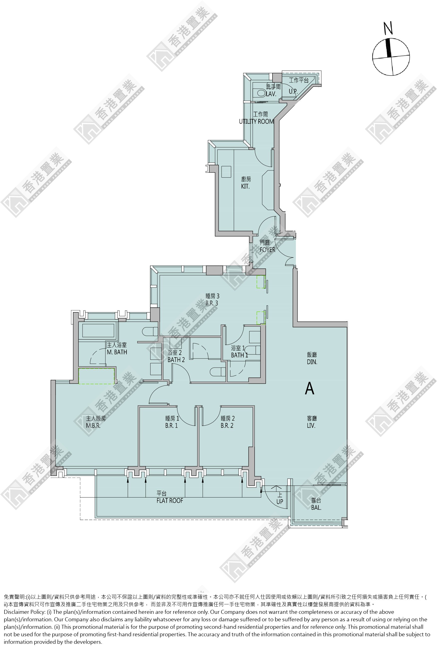 4 Bedrooms or above