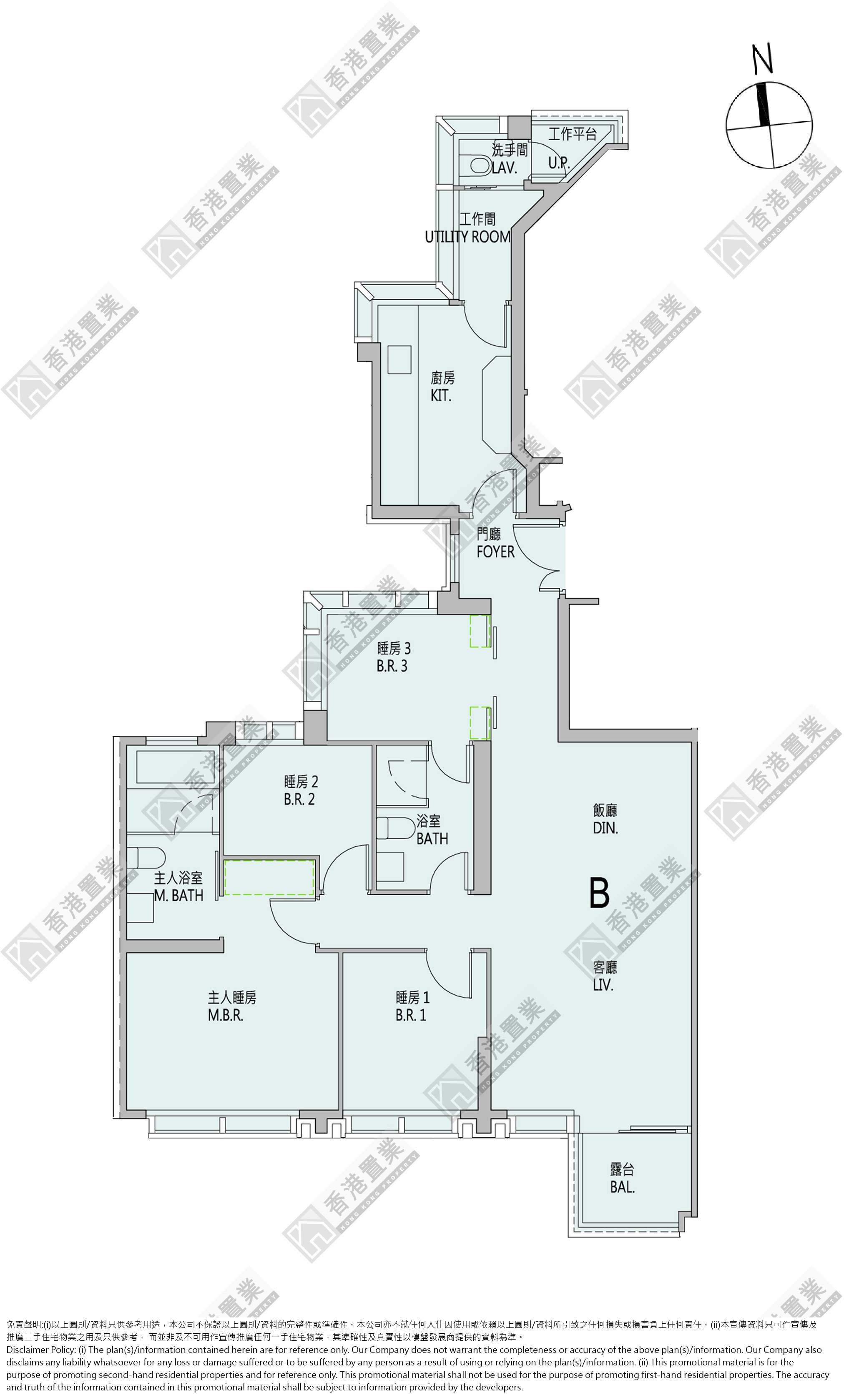 4 Bedrooms or above