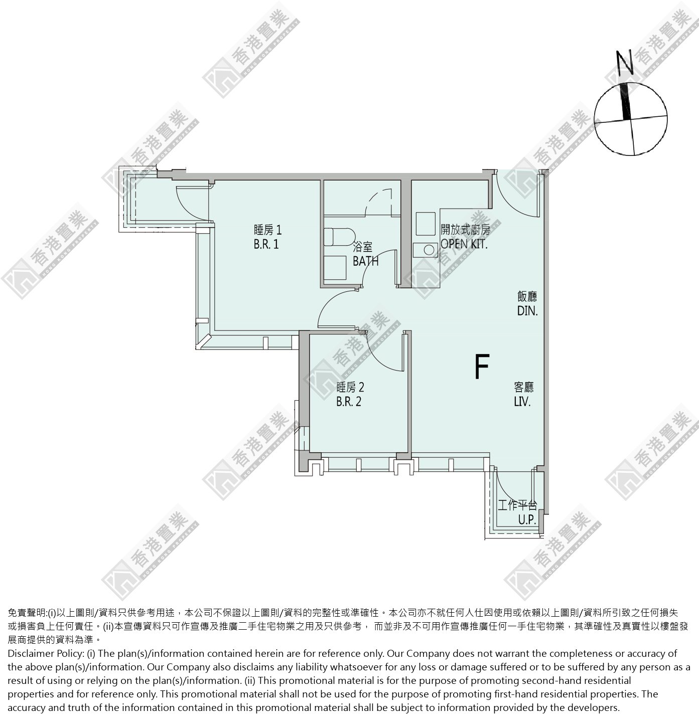 2 Bedrooms