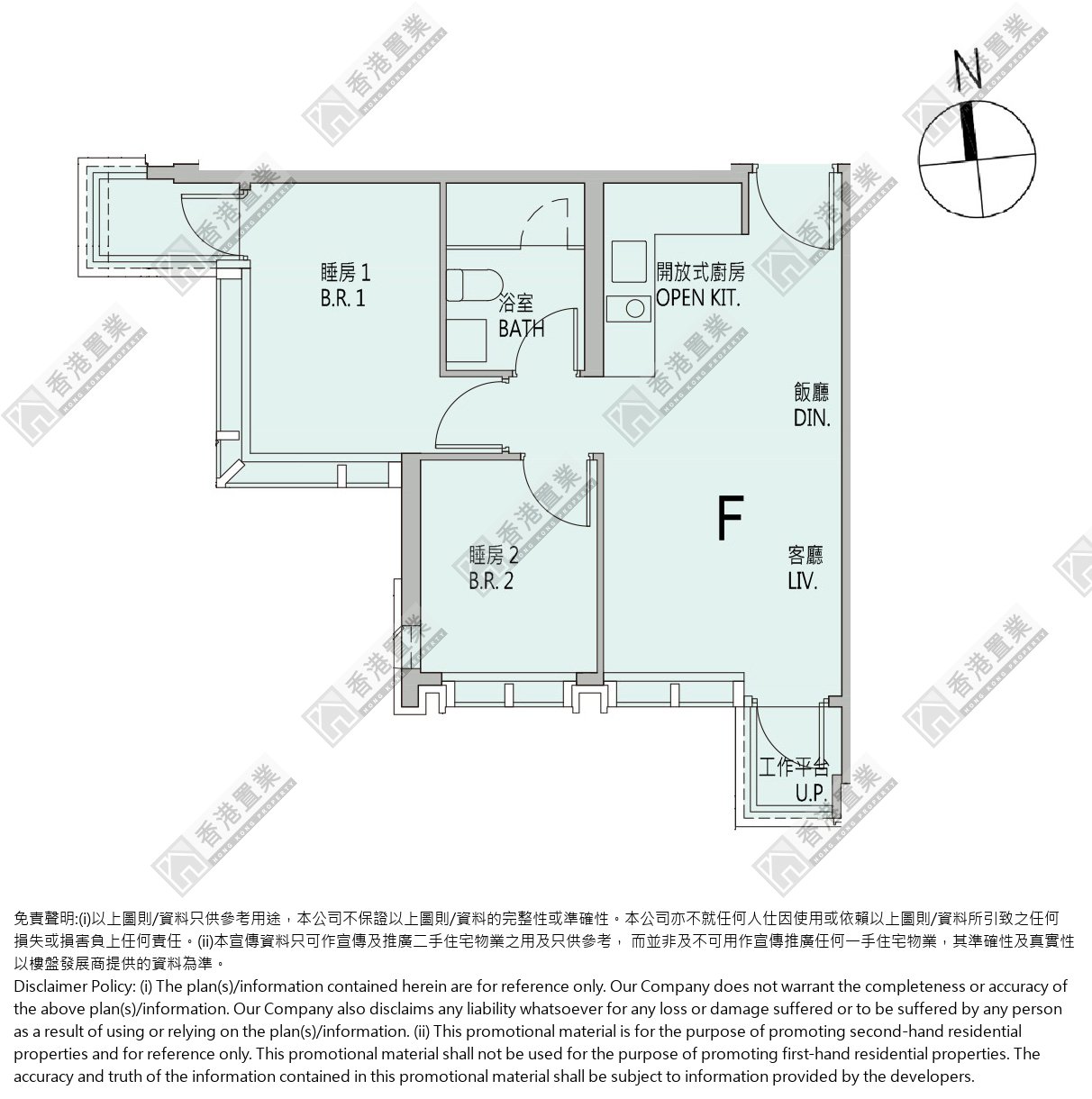2 Bedrooms