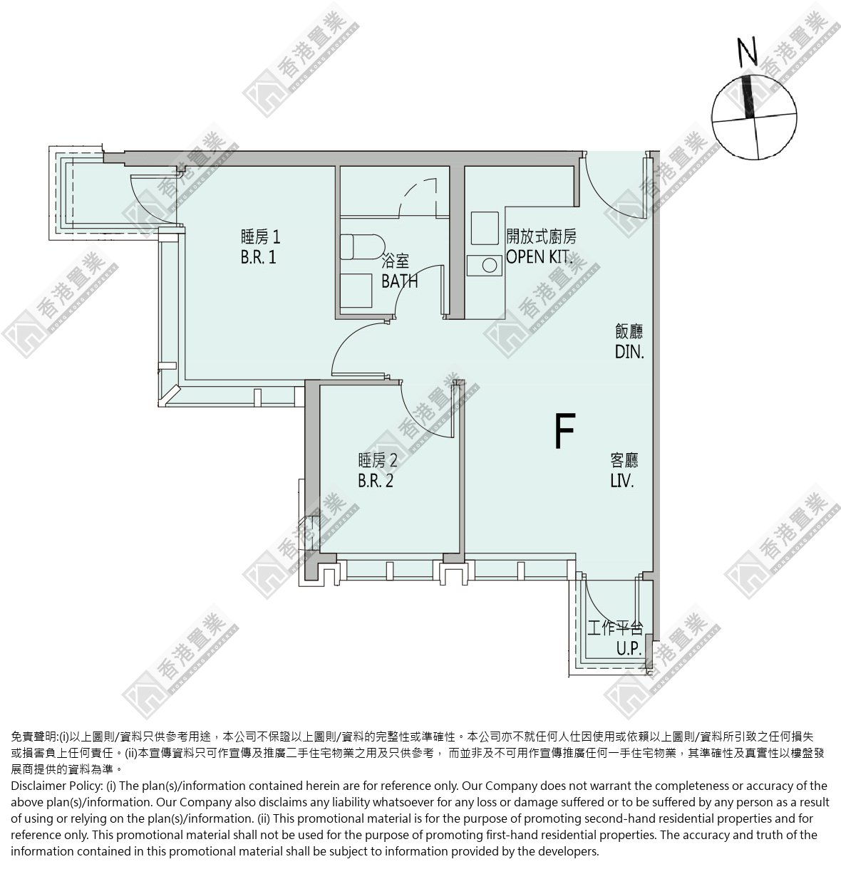 2 Bedrooms