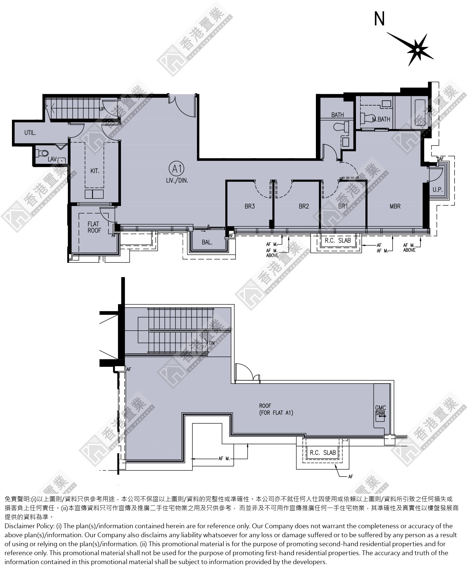 4 Bedrooms or above