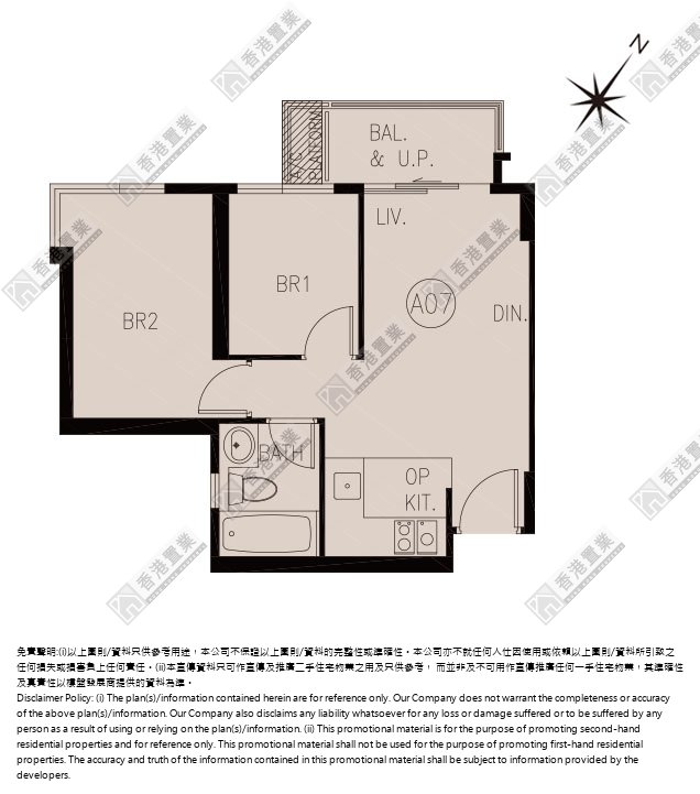 2 Bedrooms