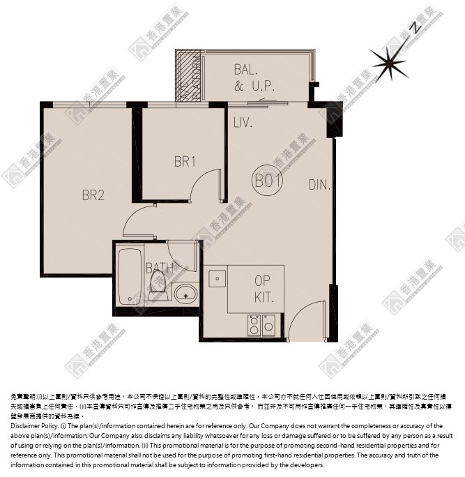 2 Bedrooms