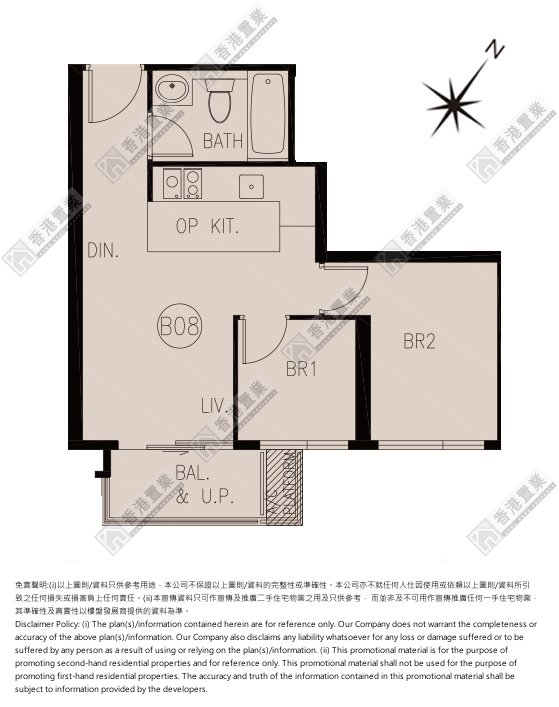 2 Bedrooms