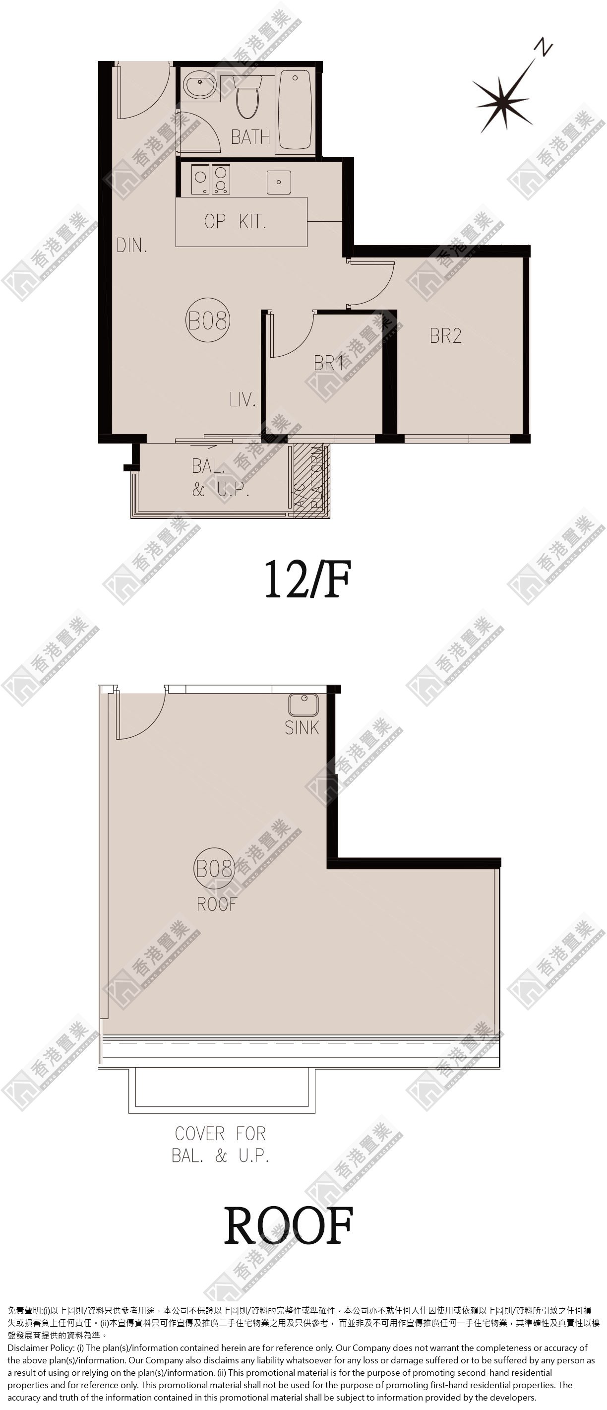 2 Bedrooms