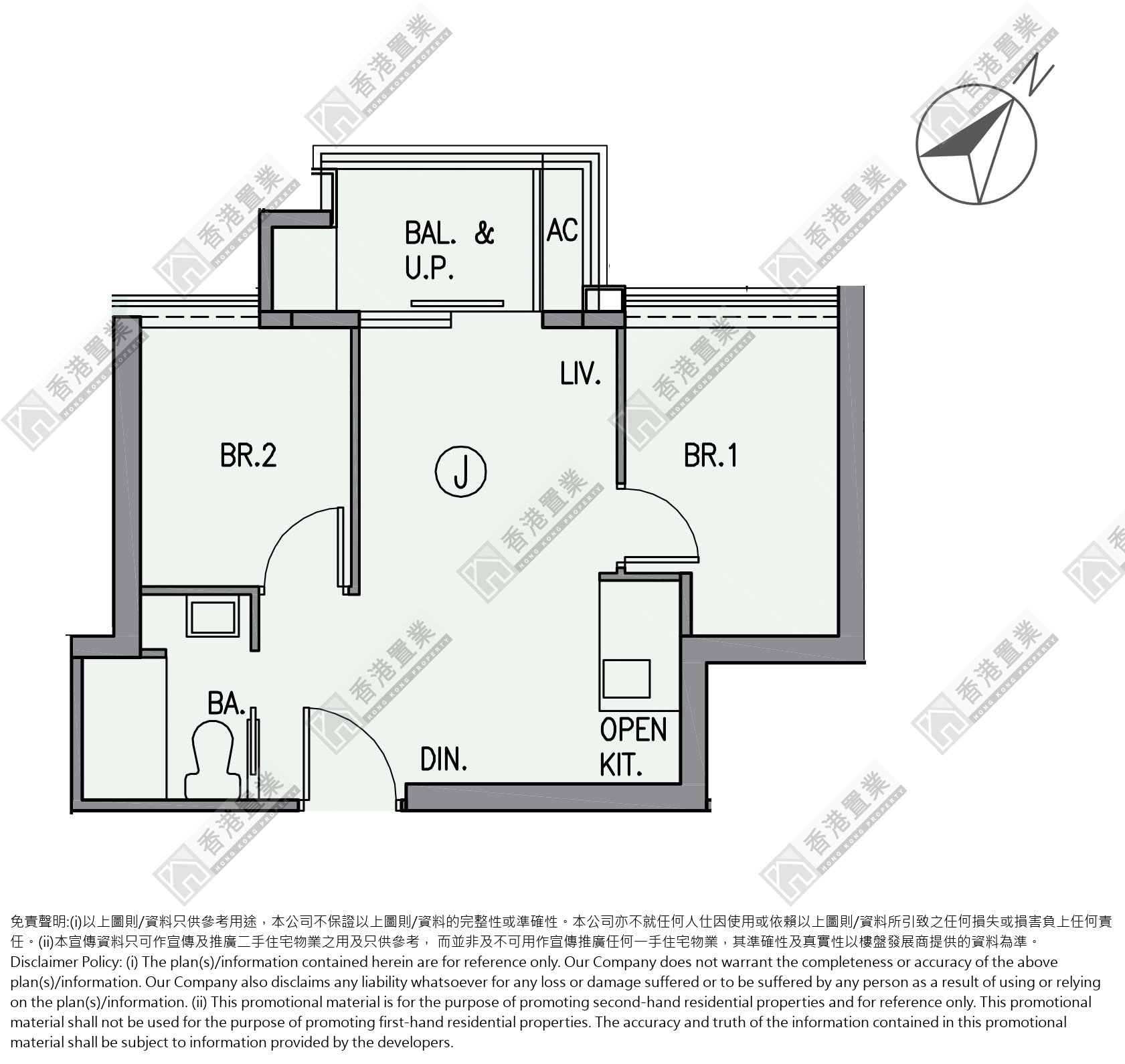 2 Bedrooms