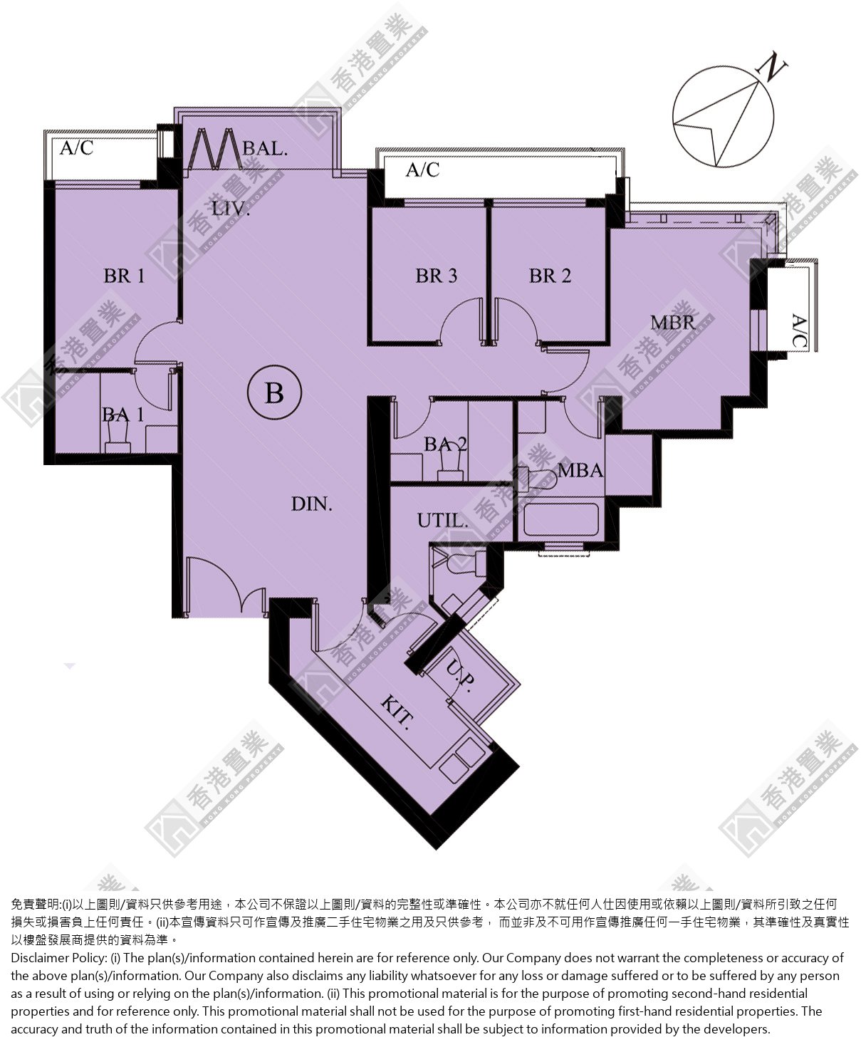 4房或以上