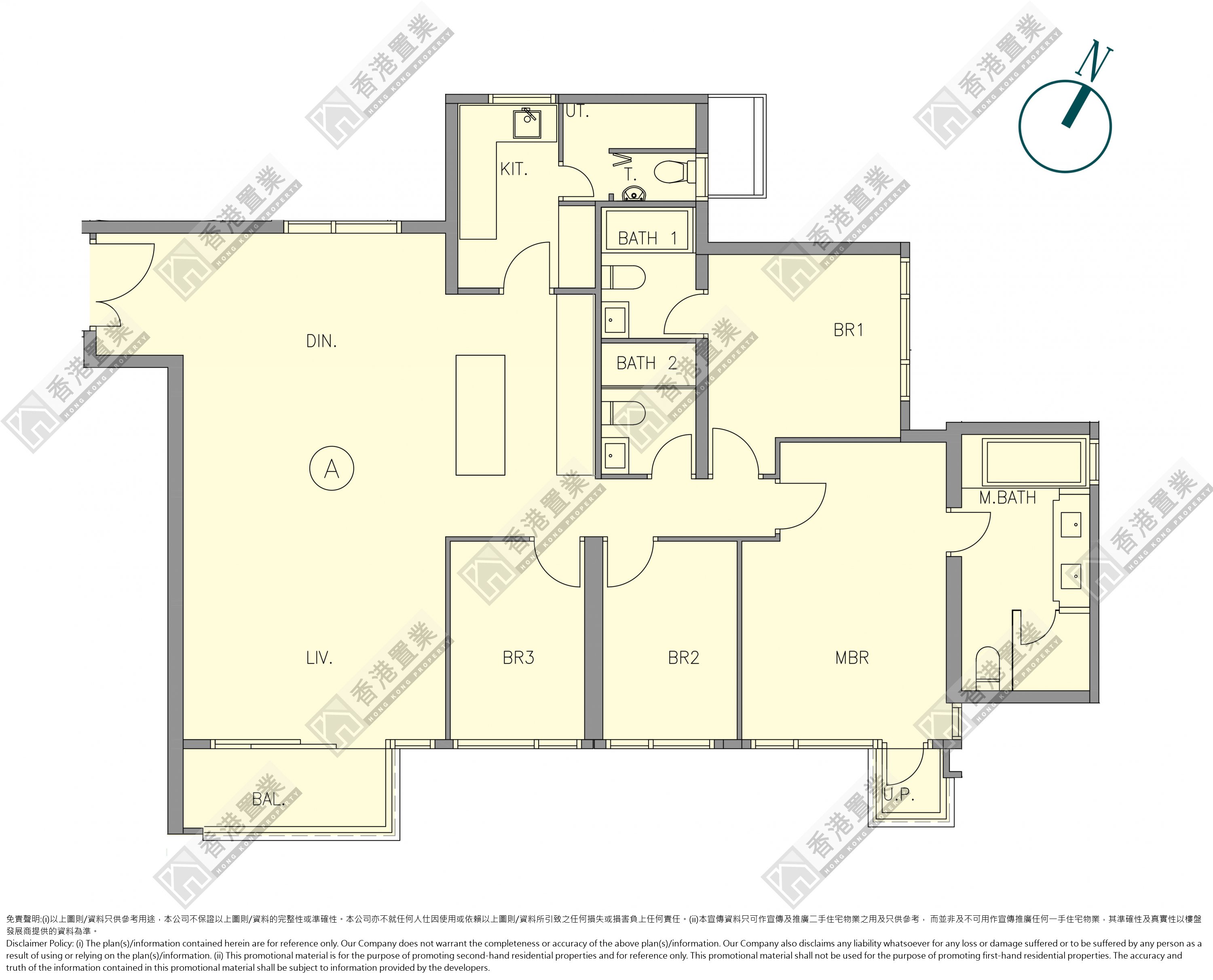 4 Bedrooms or above