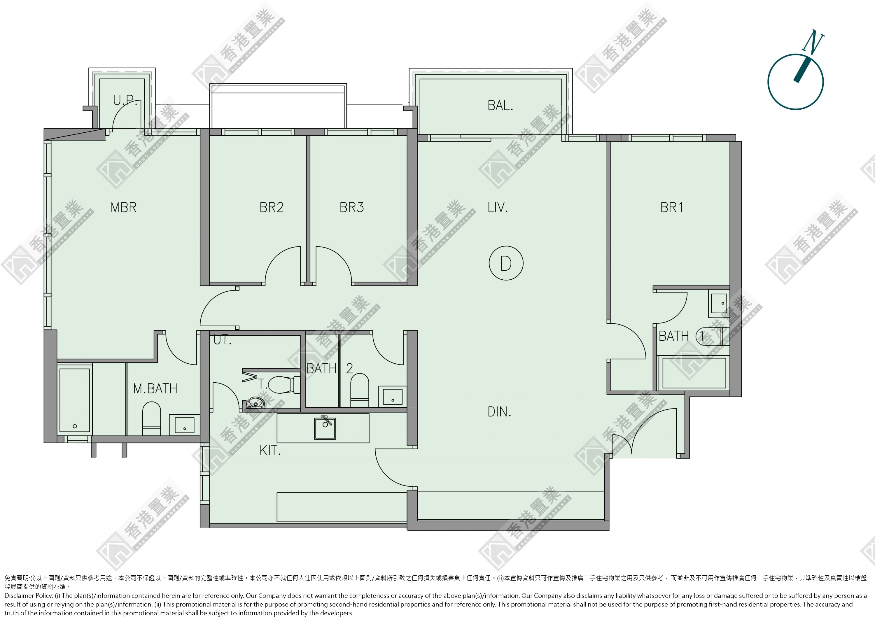 4 Bedrooms or above