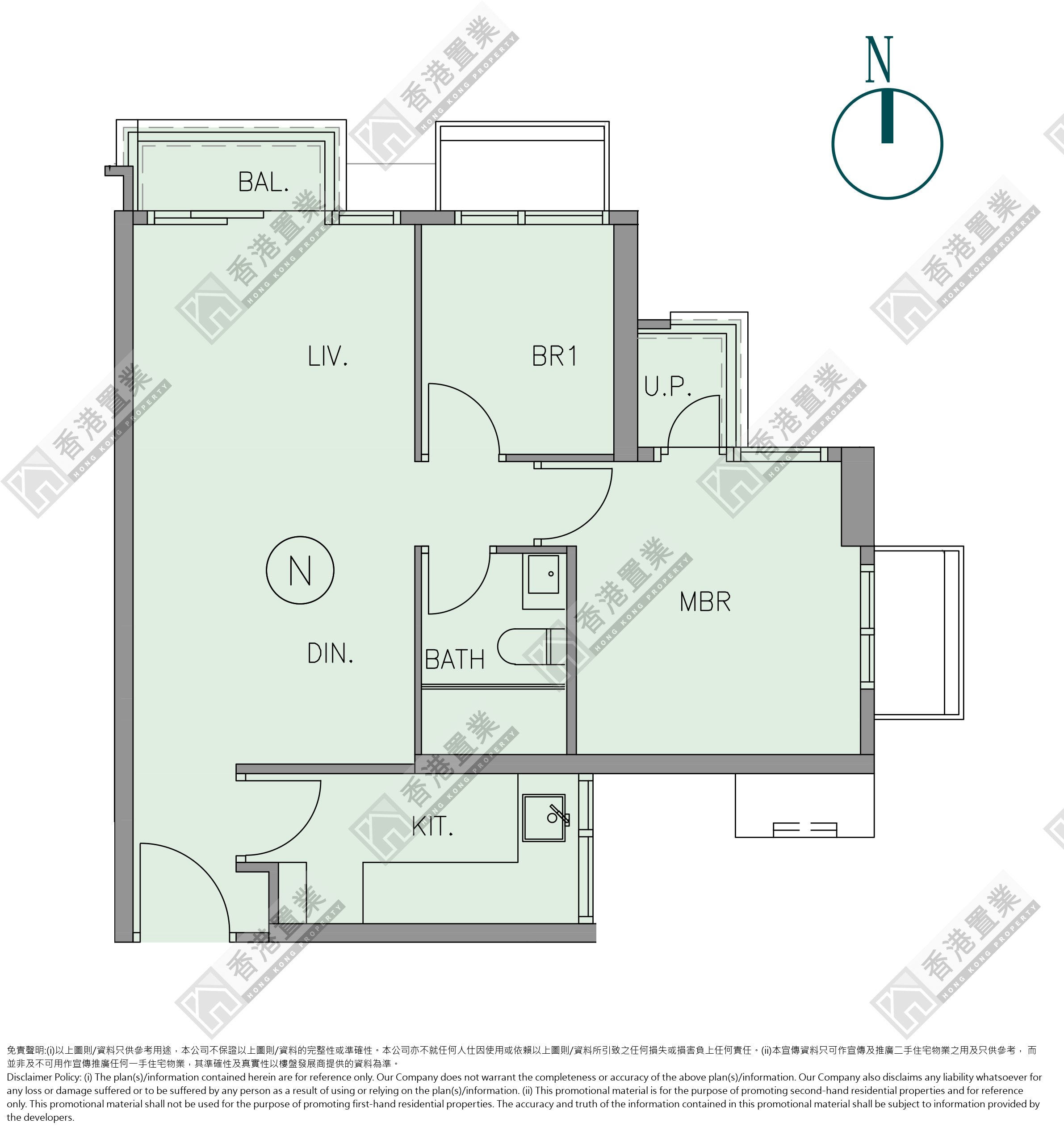 2 Bedrooms