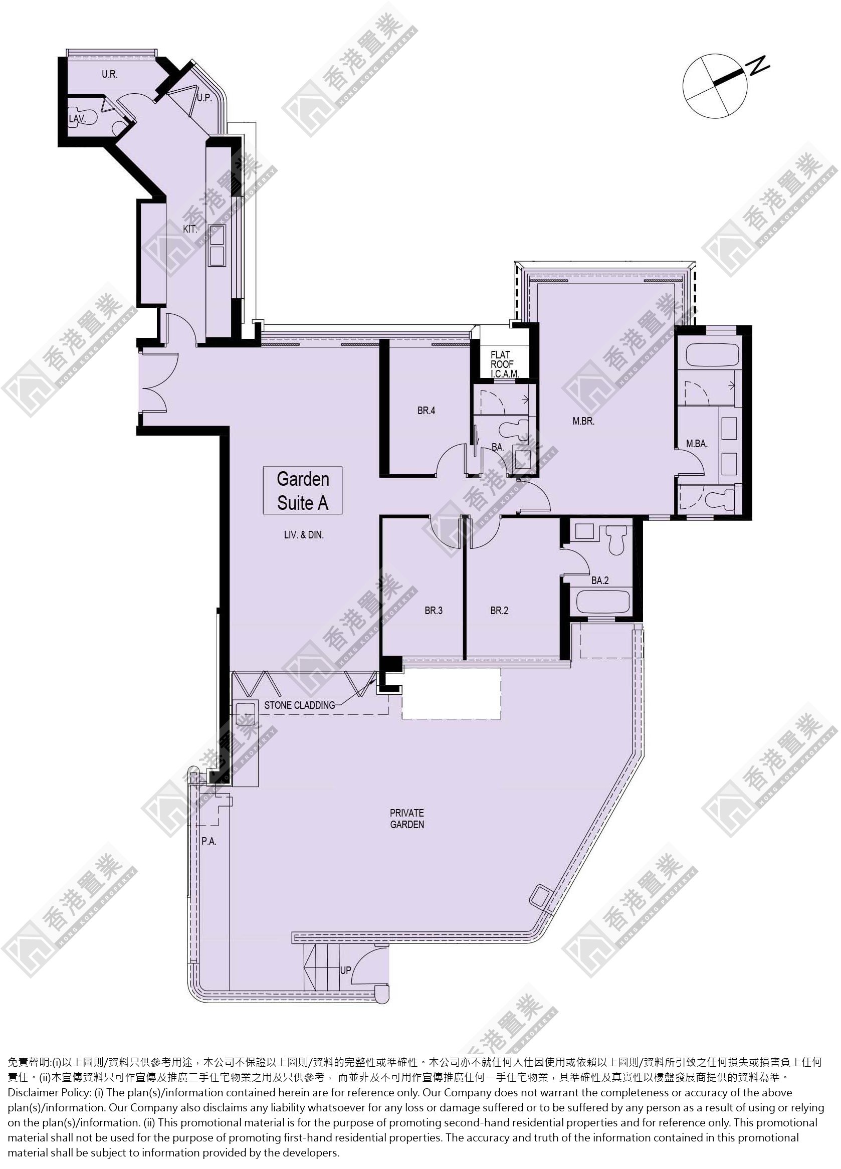 4 Bedrooms or above