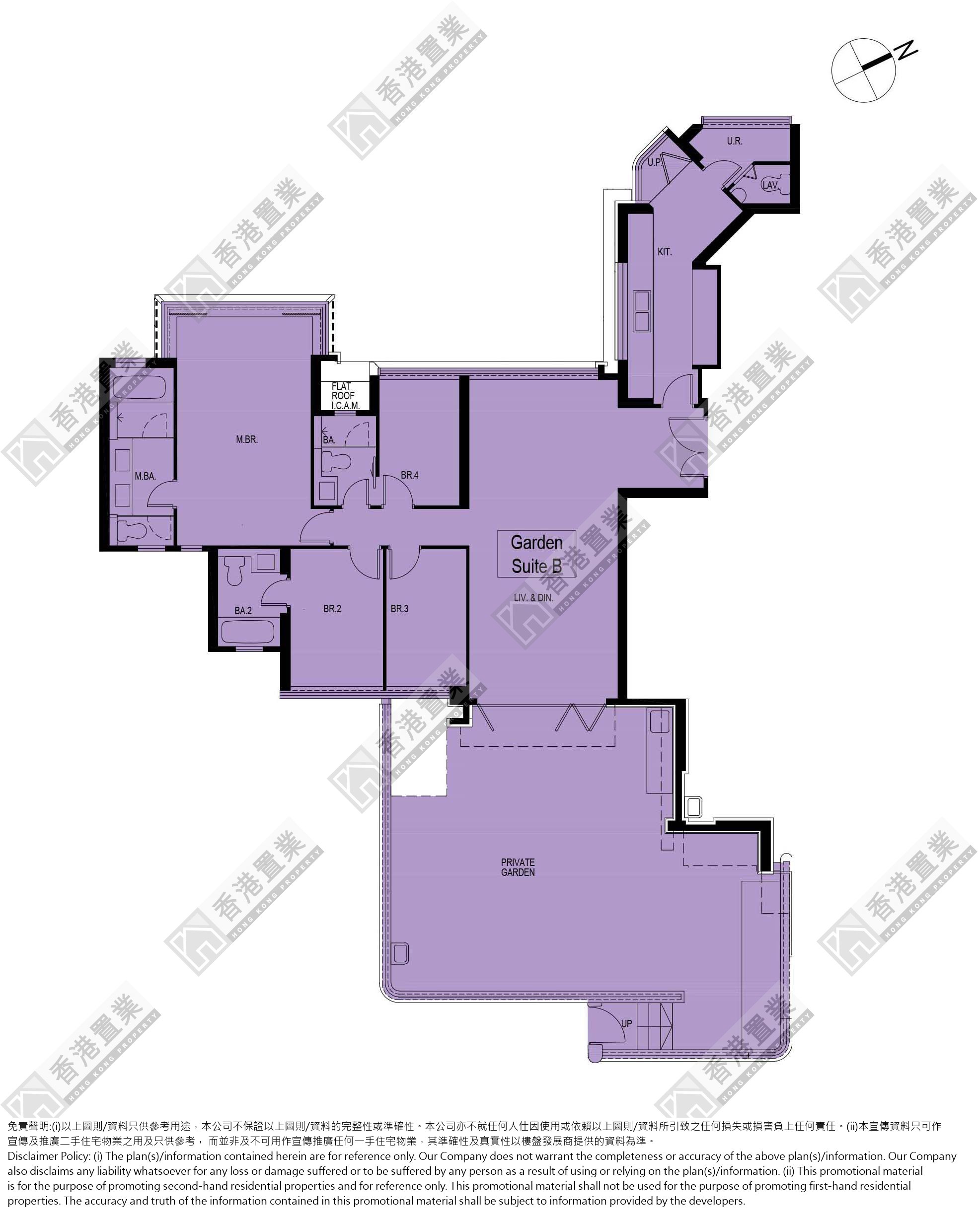 4 Bedrooms or above