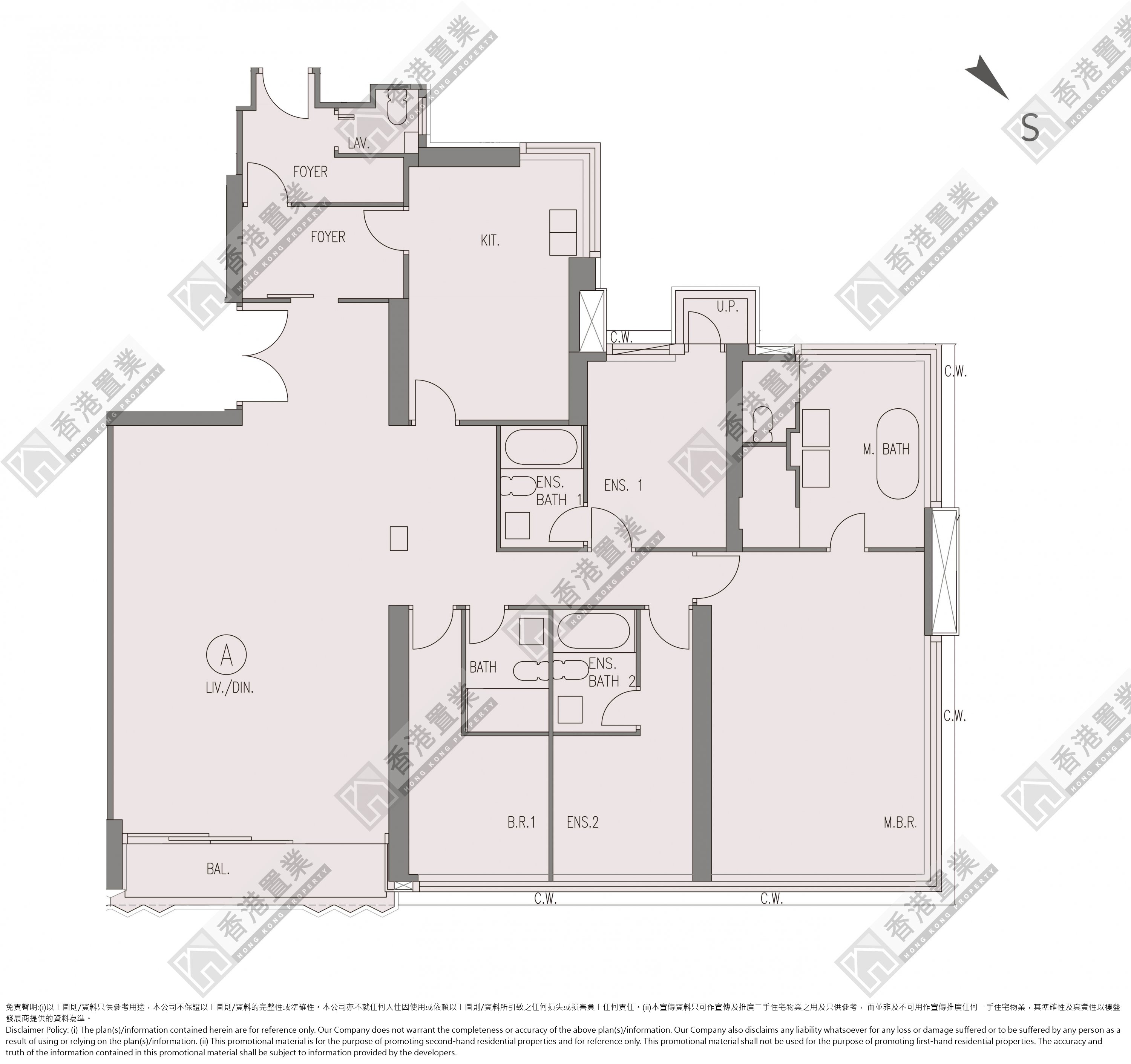 4 Bedrooms or above