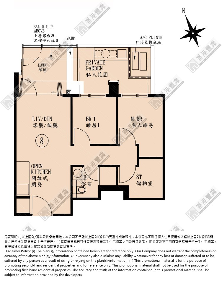2 Bedrooms