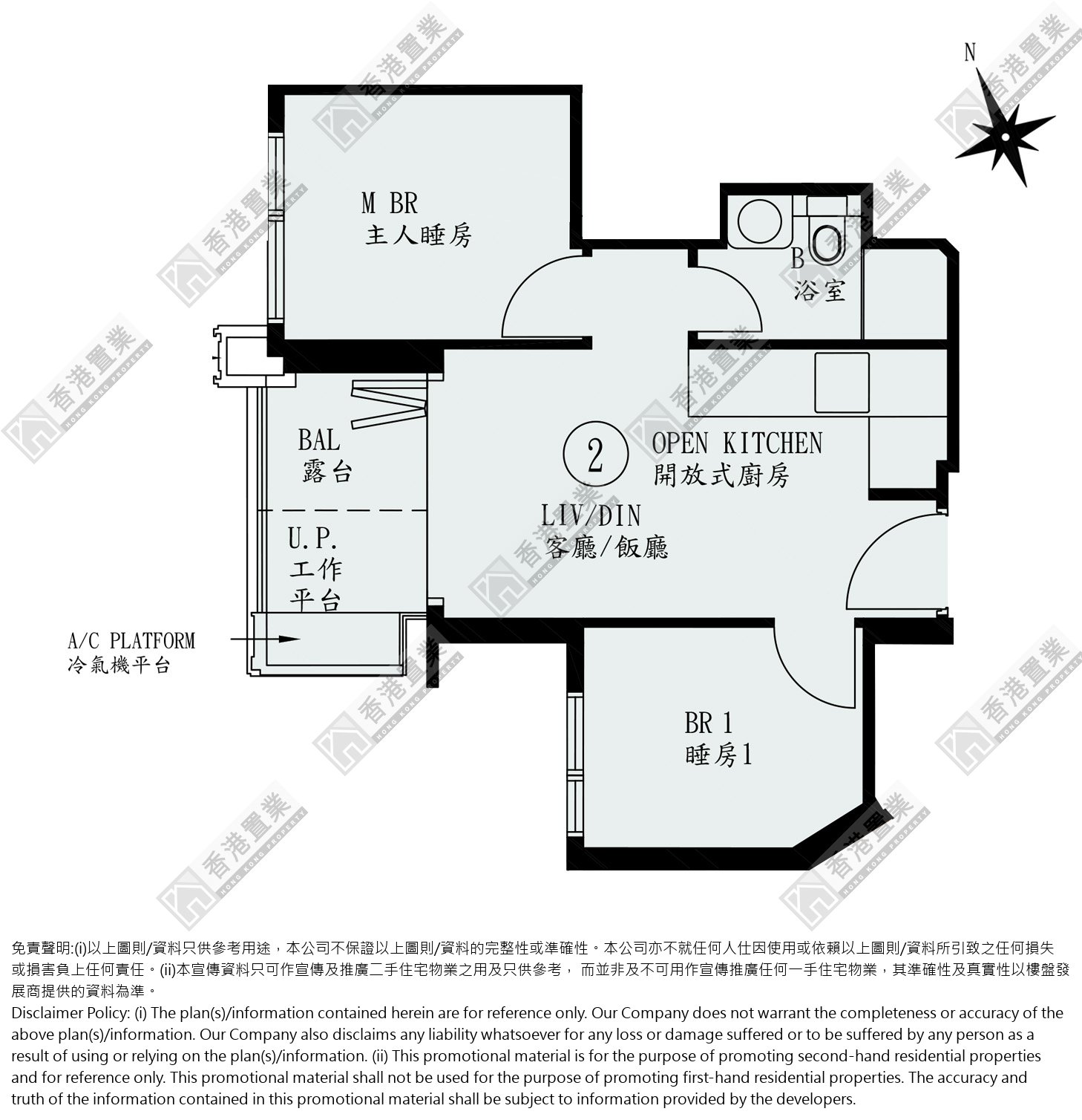 2 Bedrooms