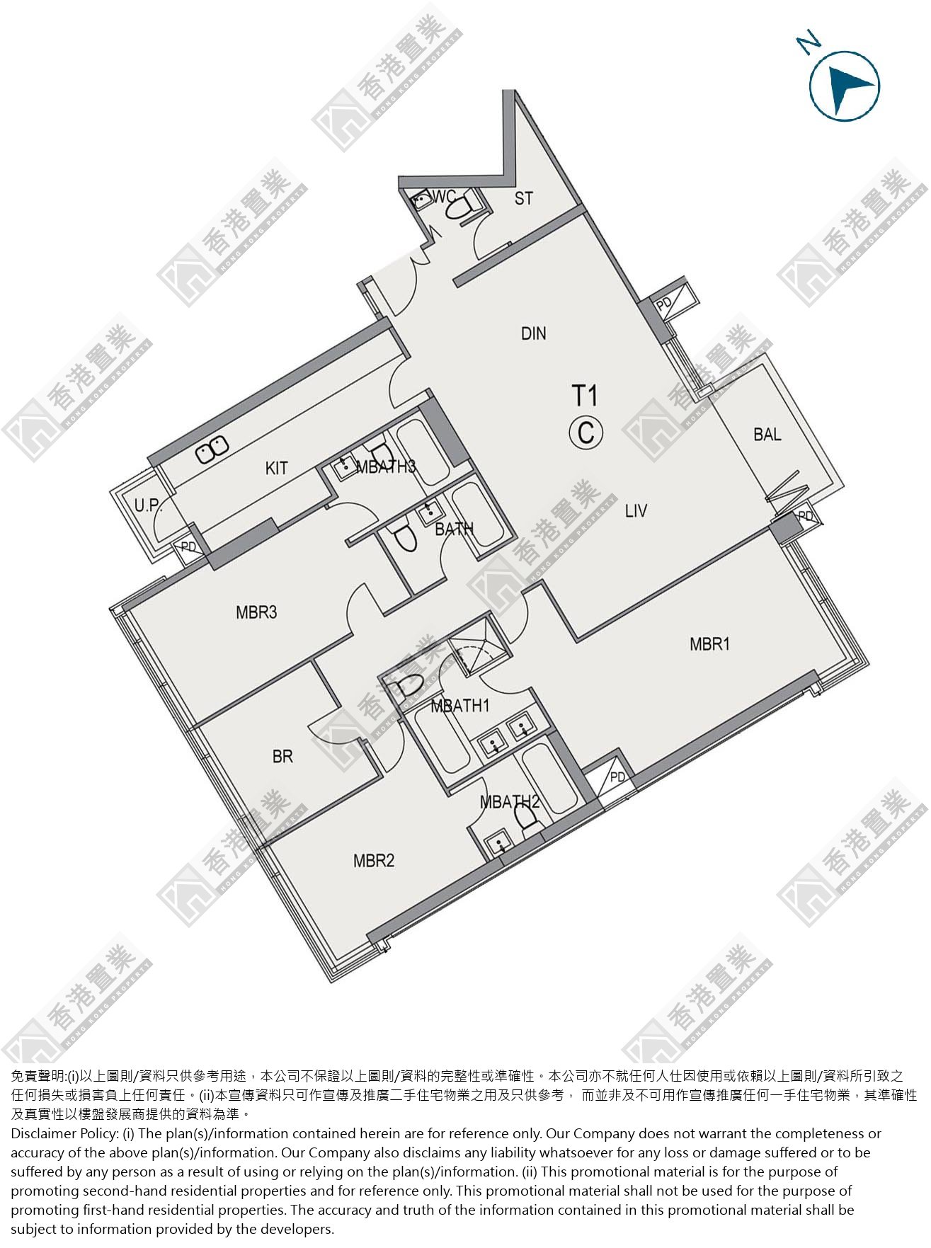 4房或以上