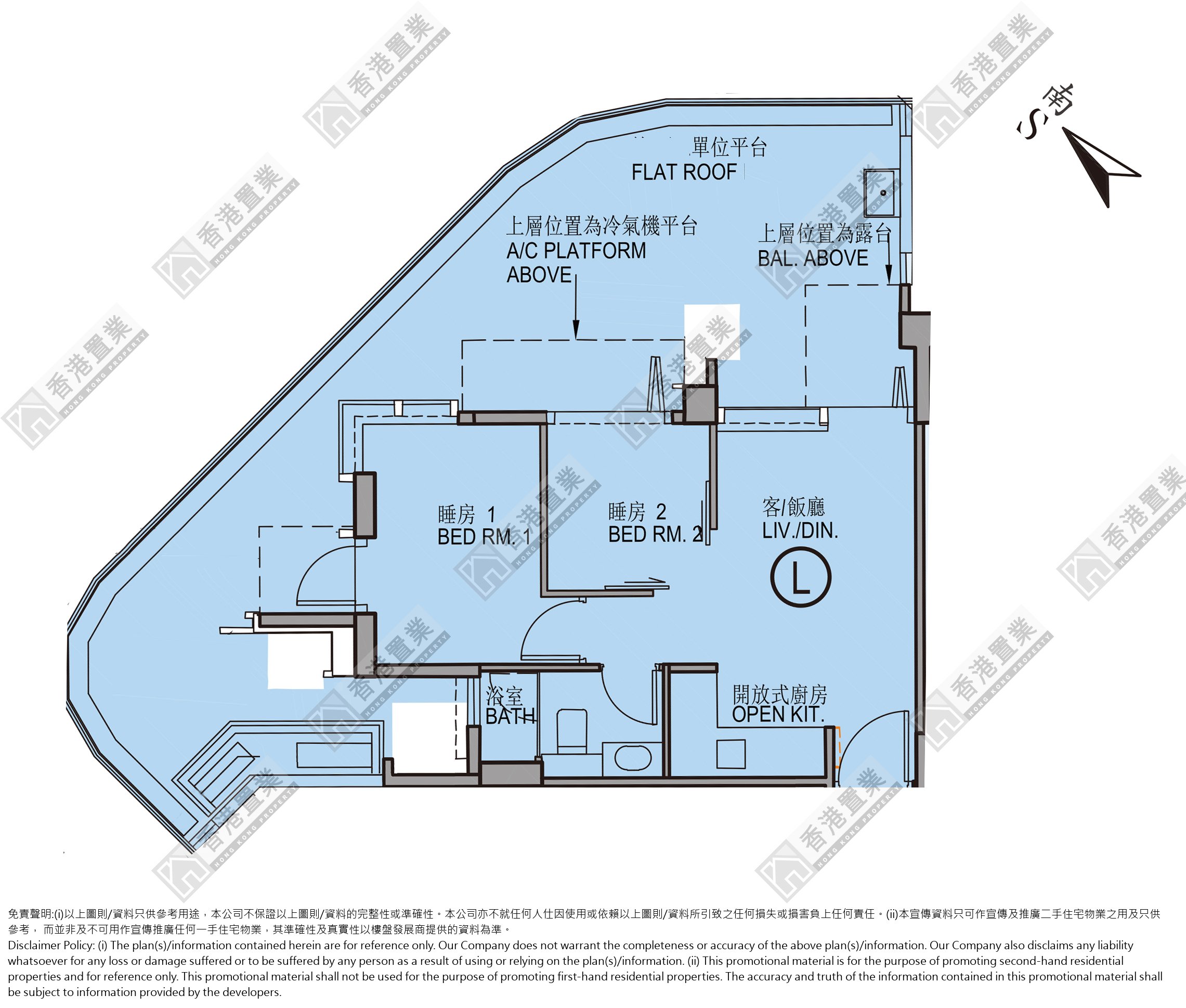 2 Bedrooms