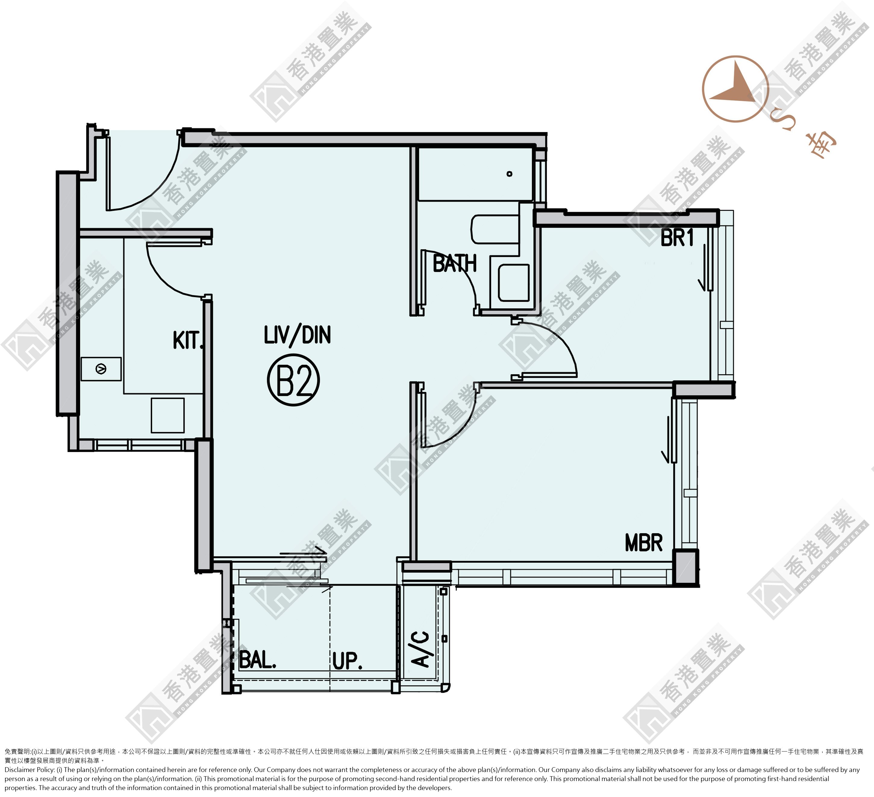 2 Bedrooms