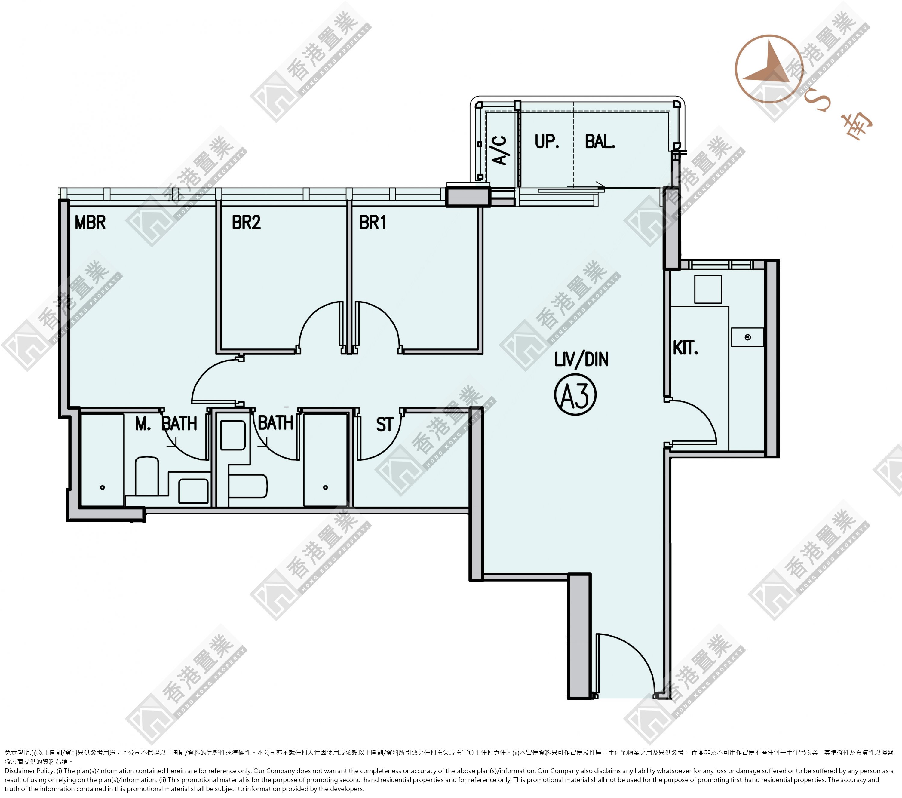 3 Bedrooms