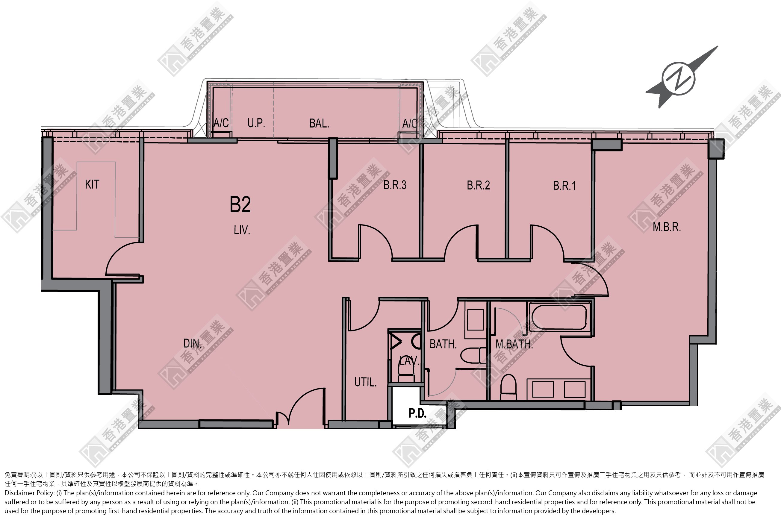 4 Bedrooms or above